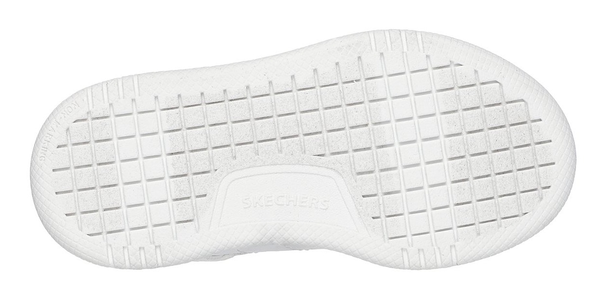 Skechers Lauflernschuh »QUICK STREET«, Retro Sneaker mit Klettverschluss, Größenschablone zum Download