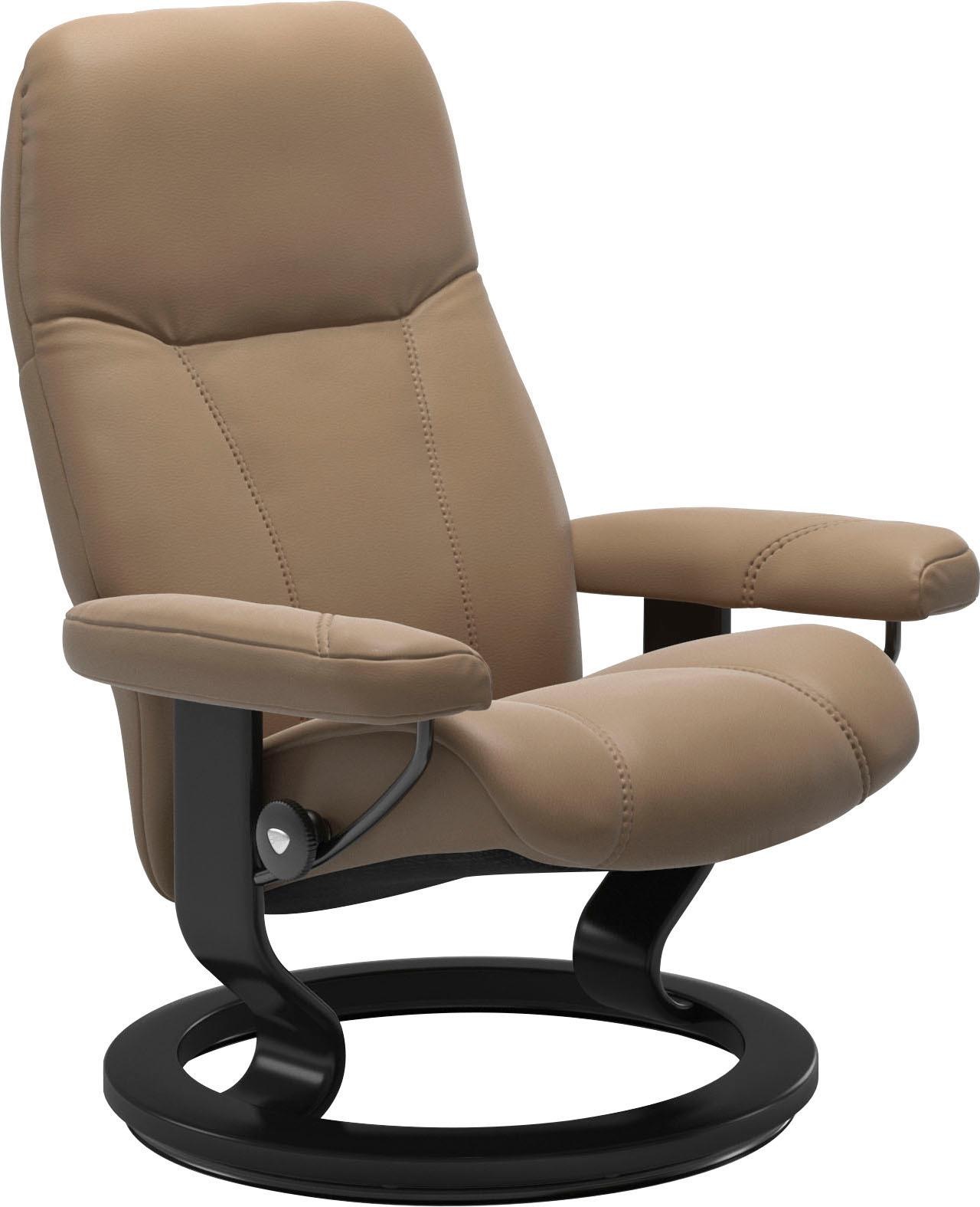 Stressless Relaxsessel "Consul" mit Classic Base, Größe S, Gestell Schwarz