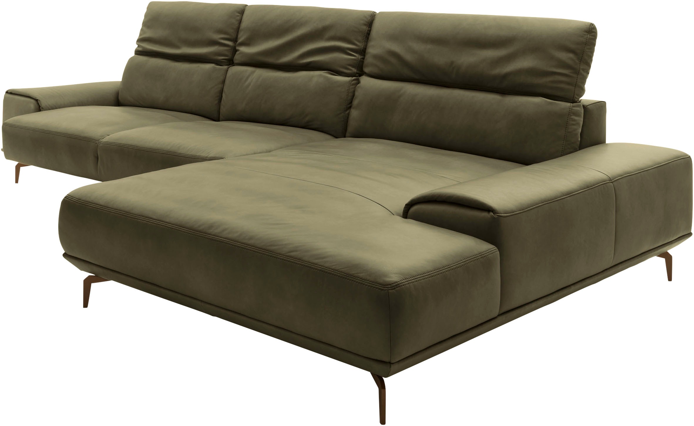Thumbnail - Musterring Wohnlandschaft "MR 2490" Bronze-Fuß Sitzhöhe 46cm, wahlweise mit Funktionen, Maße 342 x 207 cm