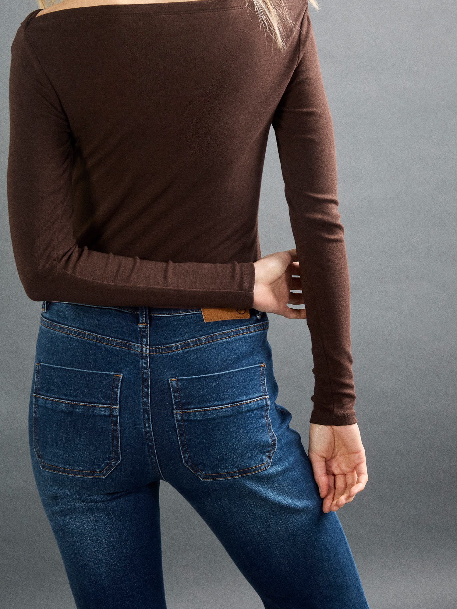 Apricot Bootcut-Jeans »Lulu-Jeans mit ausgestelltem Bein« mit Schalprint-Bindeband