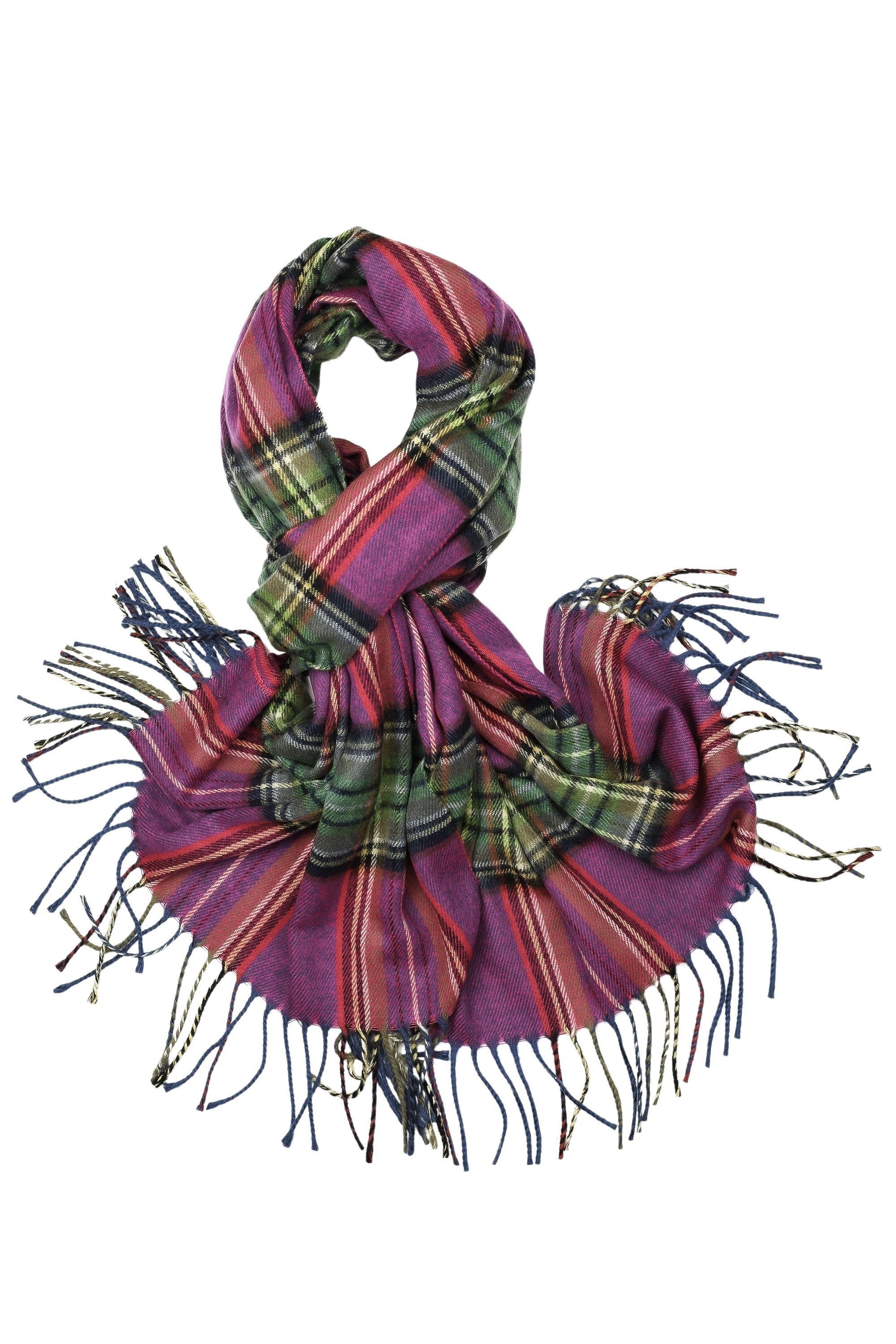 COLLEZIONE ALESSANDRO Wollschal »Scotland«, mit Karomuster, Made in Italy