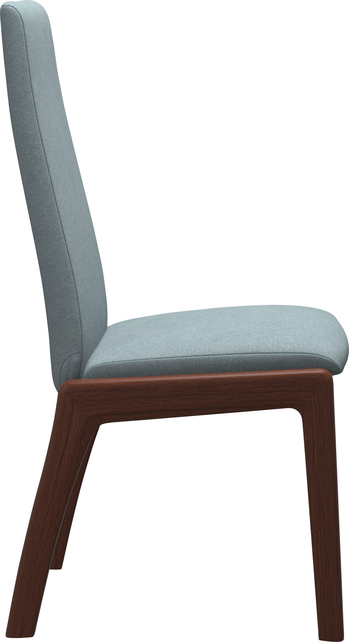 Stressless® Polsterstuhl »Laurel«, Microfaser DINAMICA, Low Back, Größe L, mit abgerundeten Beinen in Walnuss