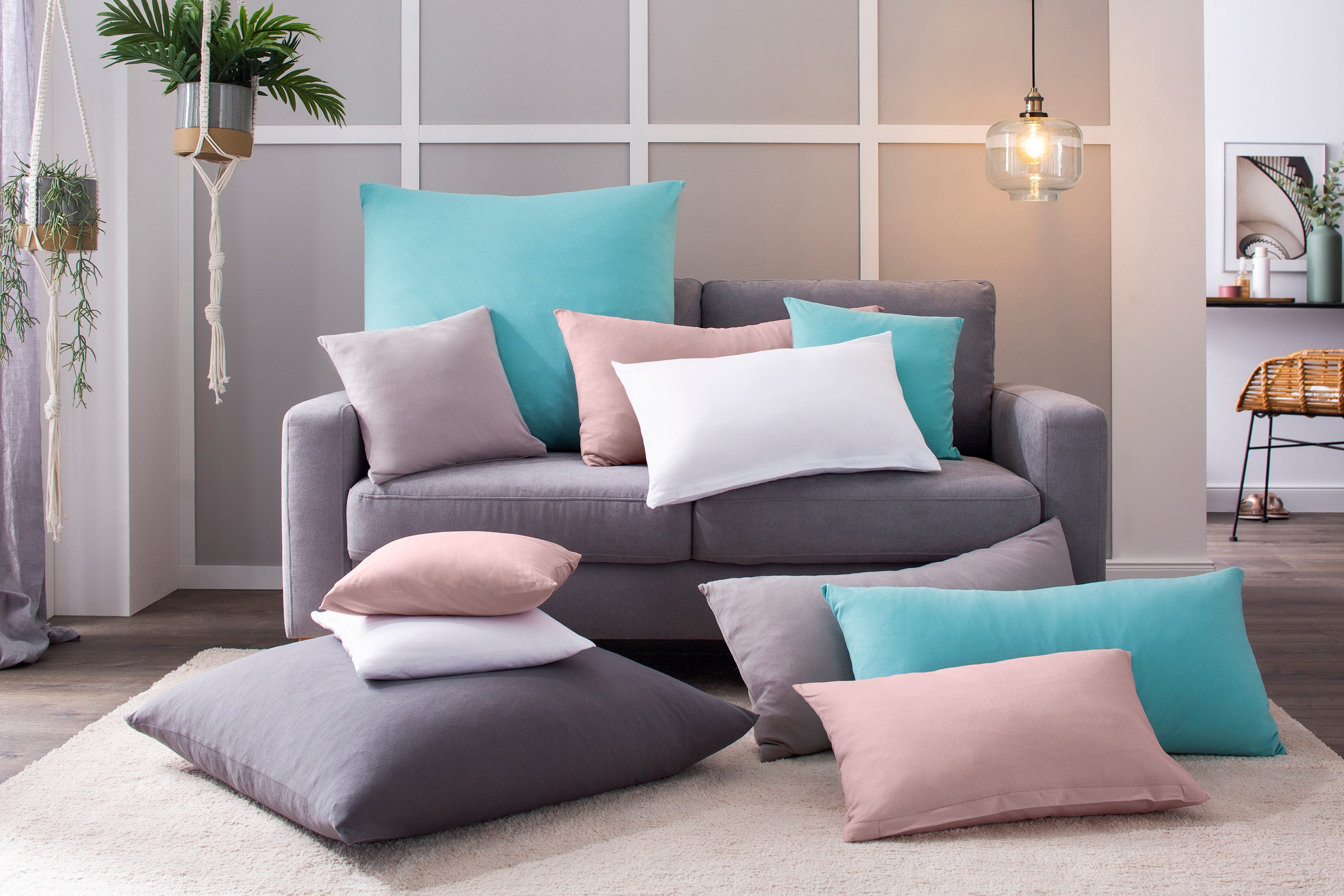 Home affaire Kissenbezüge "Cremona2" Kissenbezug in diversen Größen, STANDA günstig online kaufen