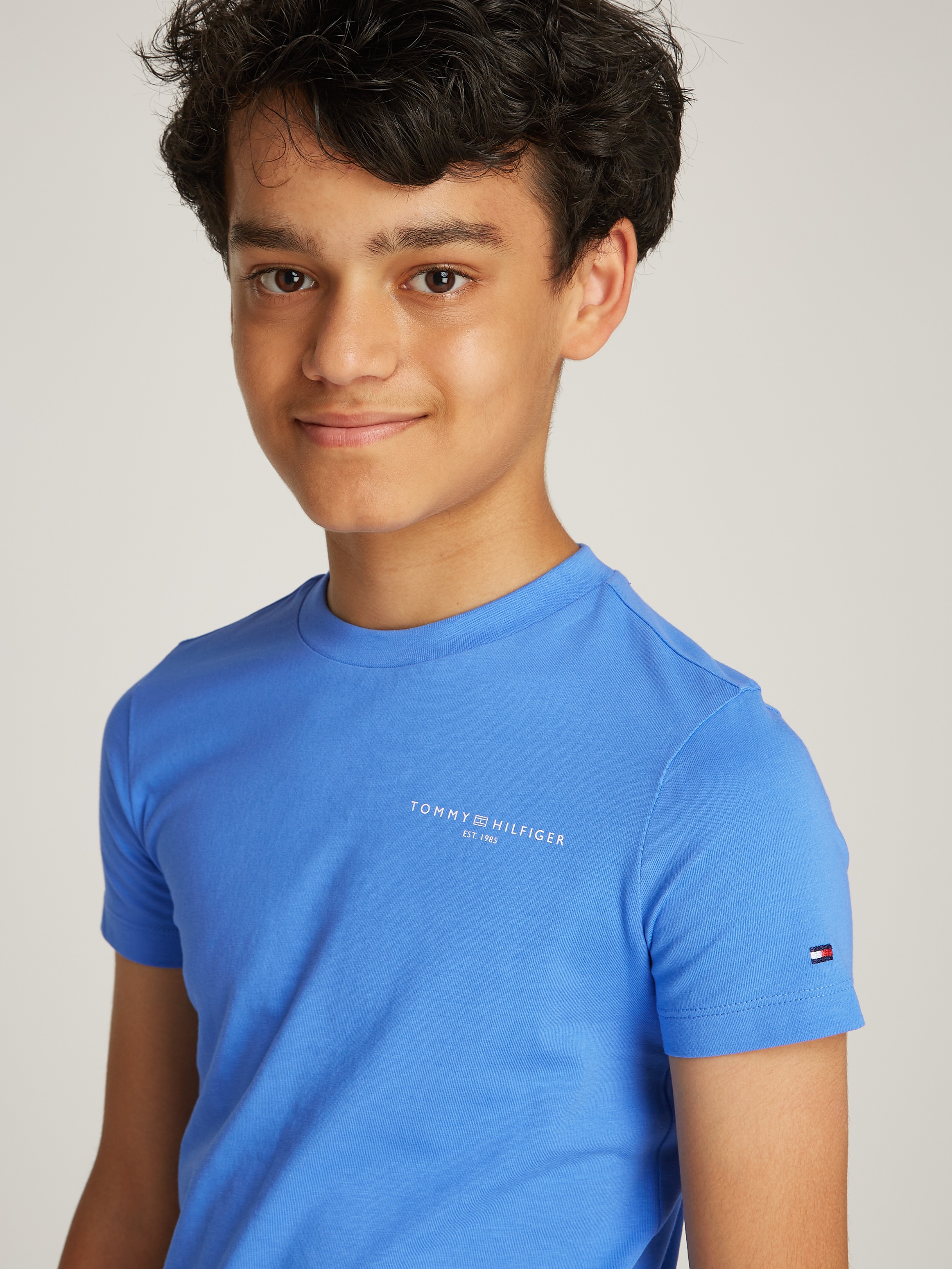 Tommy Hilfiger T-Shirt »MINI CORP T-SHIRT«, in Unifarbe