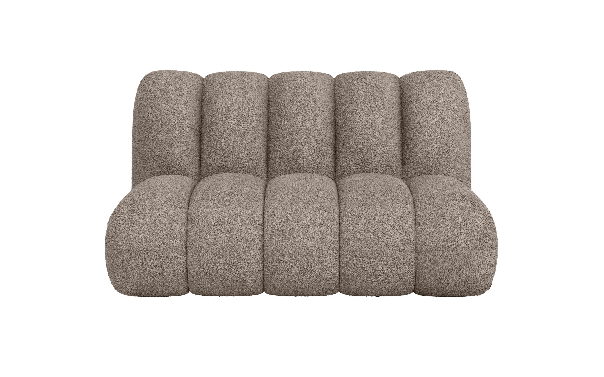 LeGer Home by Lena Gercke 2-Sitzer »Priya Designersofa, moderne Steppung, auch in Bouclé«, gemütlich und modern, B/T/H: 155/108/84 cm