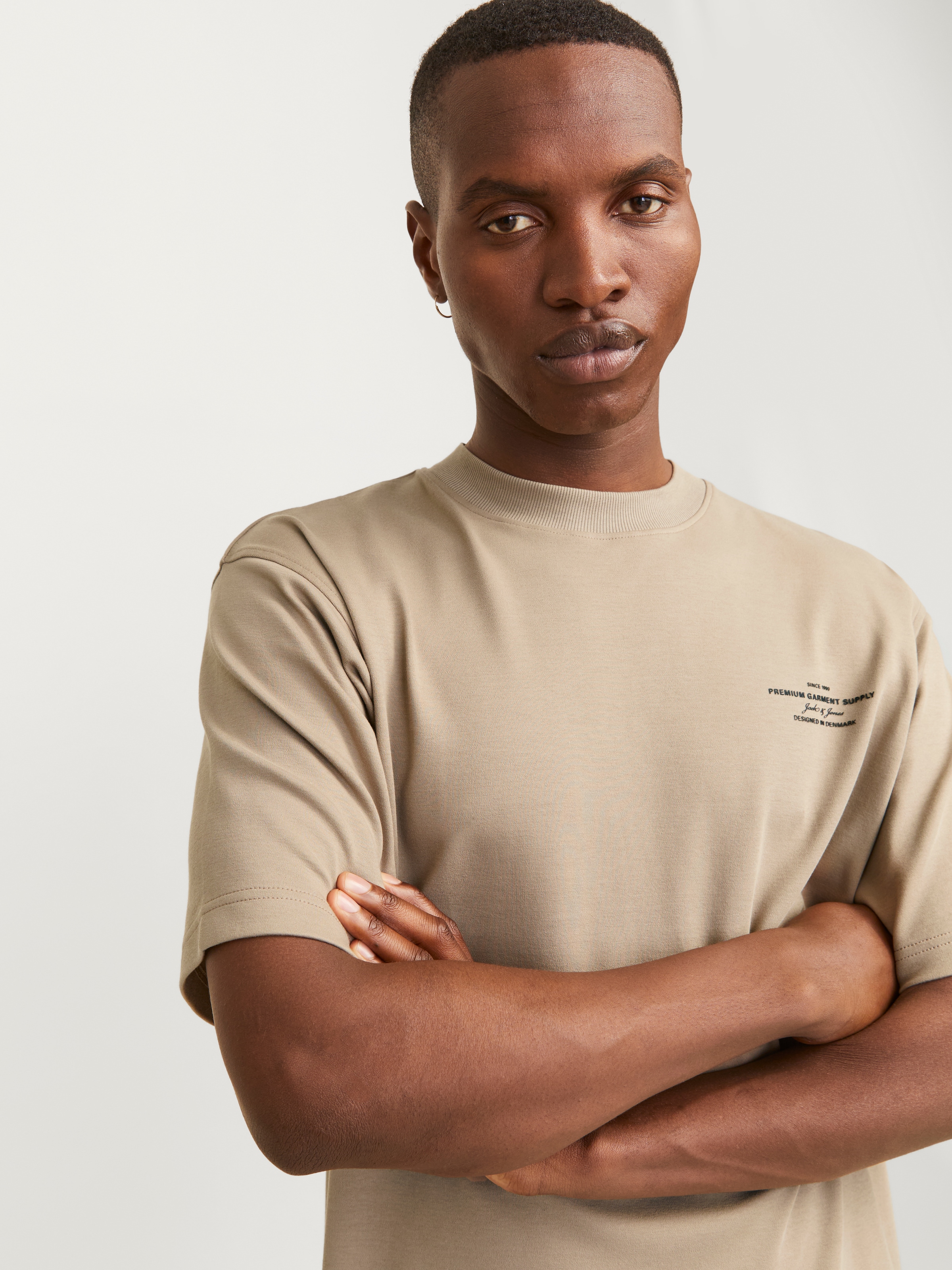 Jack & Jones Rundhalsshirt »JPRBLACHAD BRANDING SS CREW NECK TEE SN«