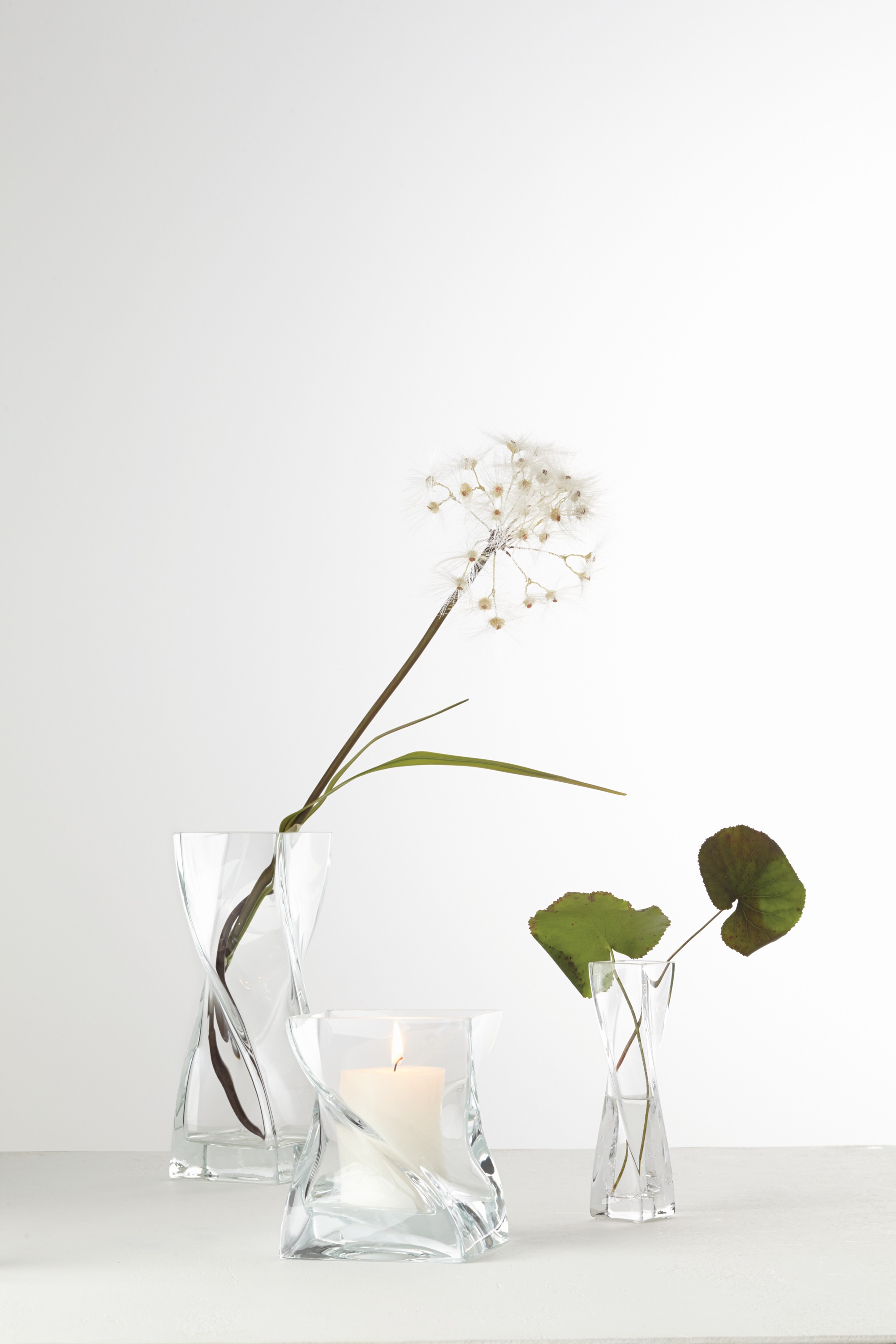 LEONARDO Tischvase »Solifleurvase VOLARE«, (1 St.), aus Glas, handgefertigt, Spülmaschinenfest