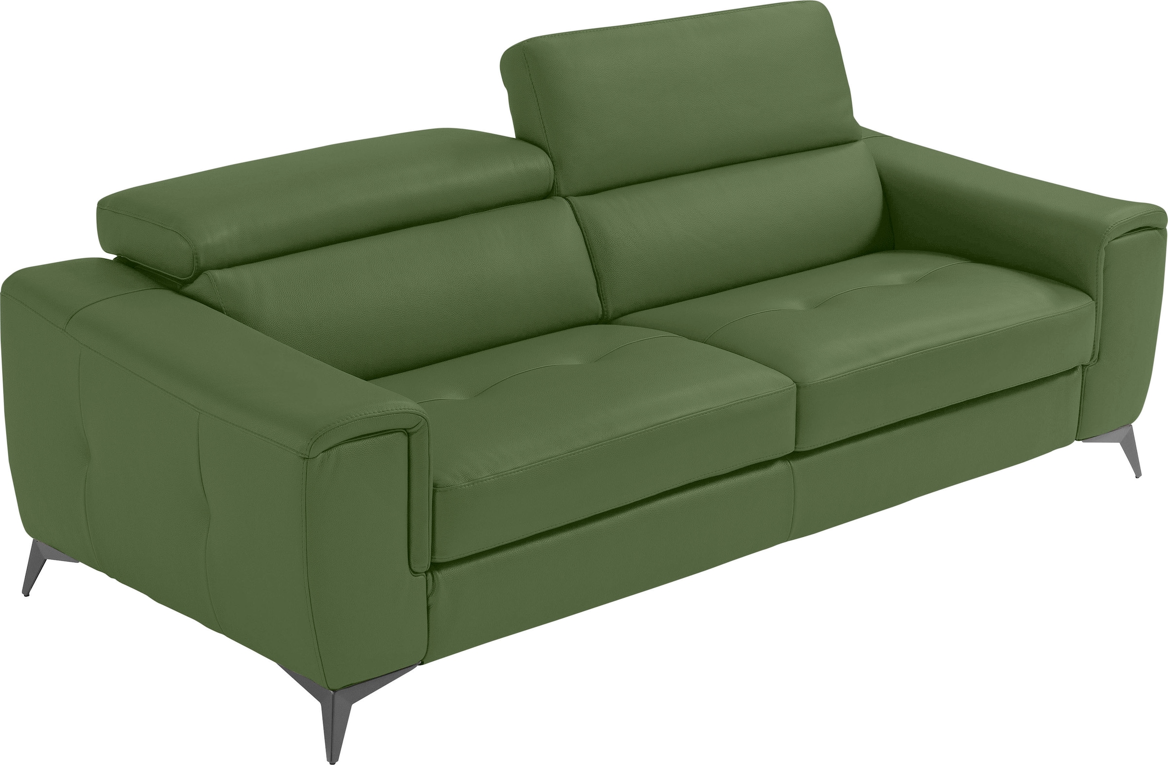 2,5-Sitzer »Francine, Designsofa, Loungesofa«, Kopfteile manuell verstellbar, mit...