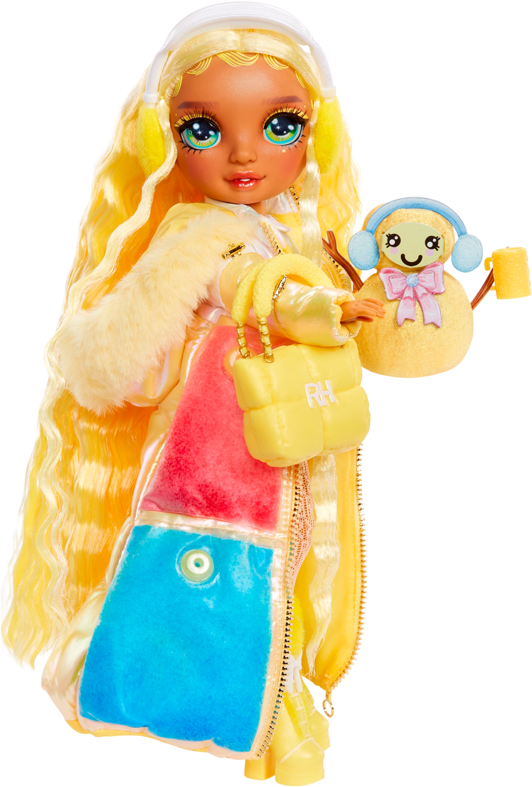 RAINBOW HIGH Anziehpuppe »Winter Wonderland Doll - Sunny (Yellow)«