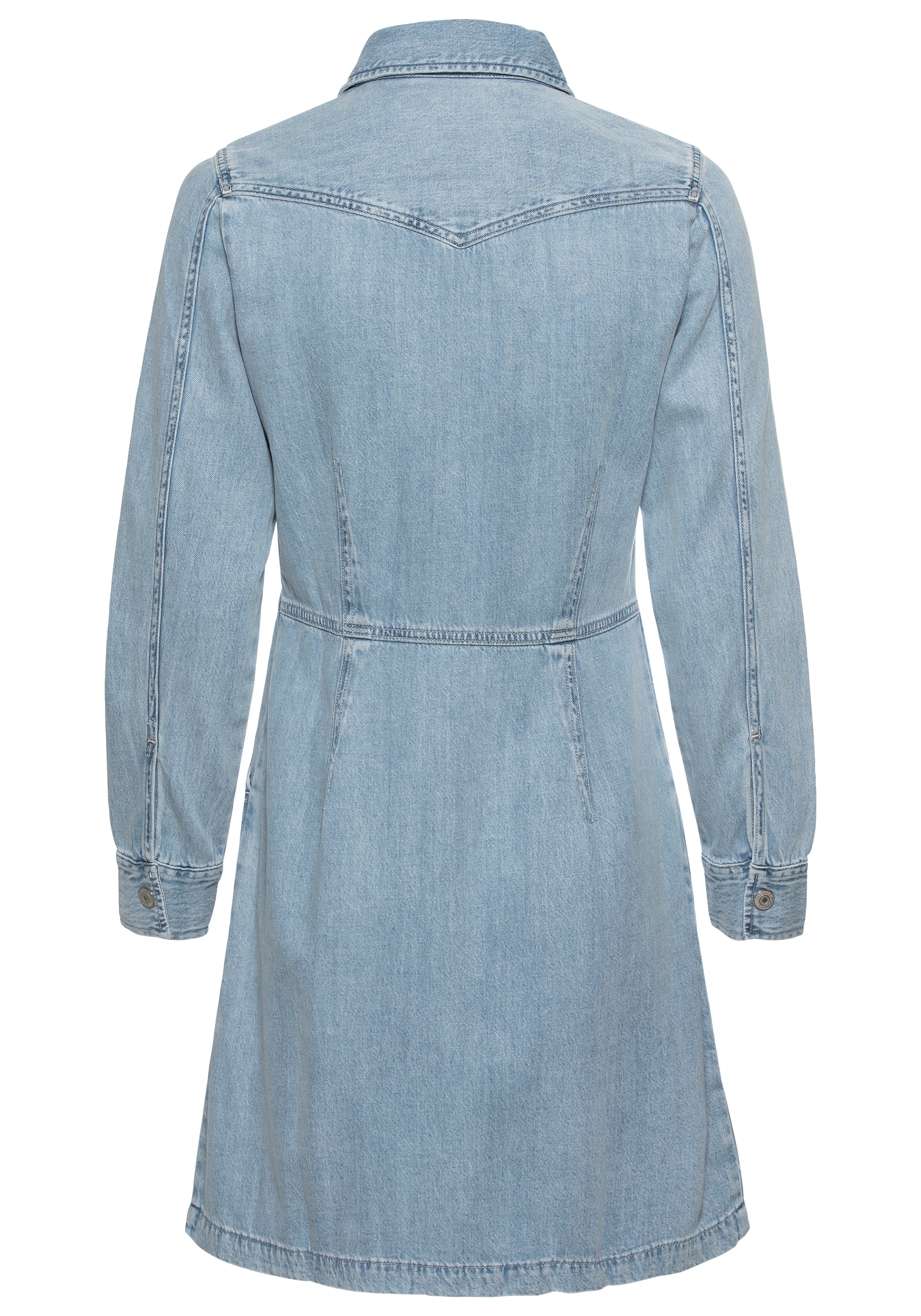 Levi's® Jeanskleid »OTTO WESTERN DRESS«, im klassischen Westernlook