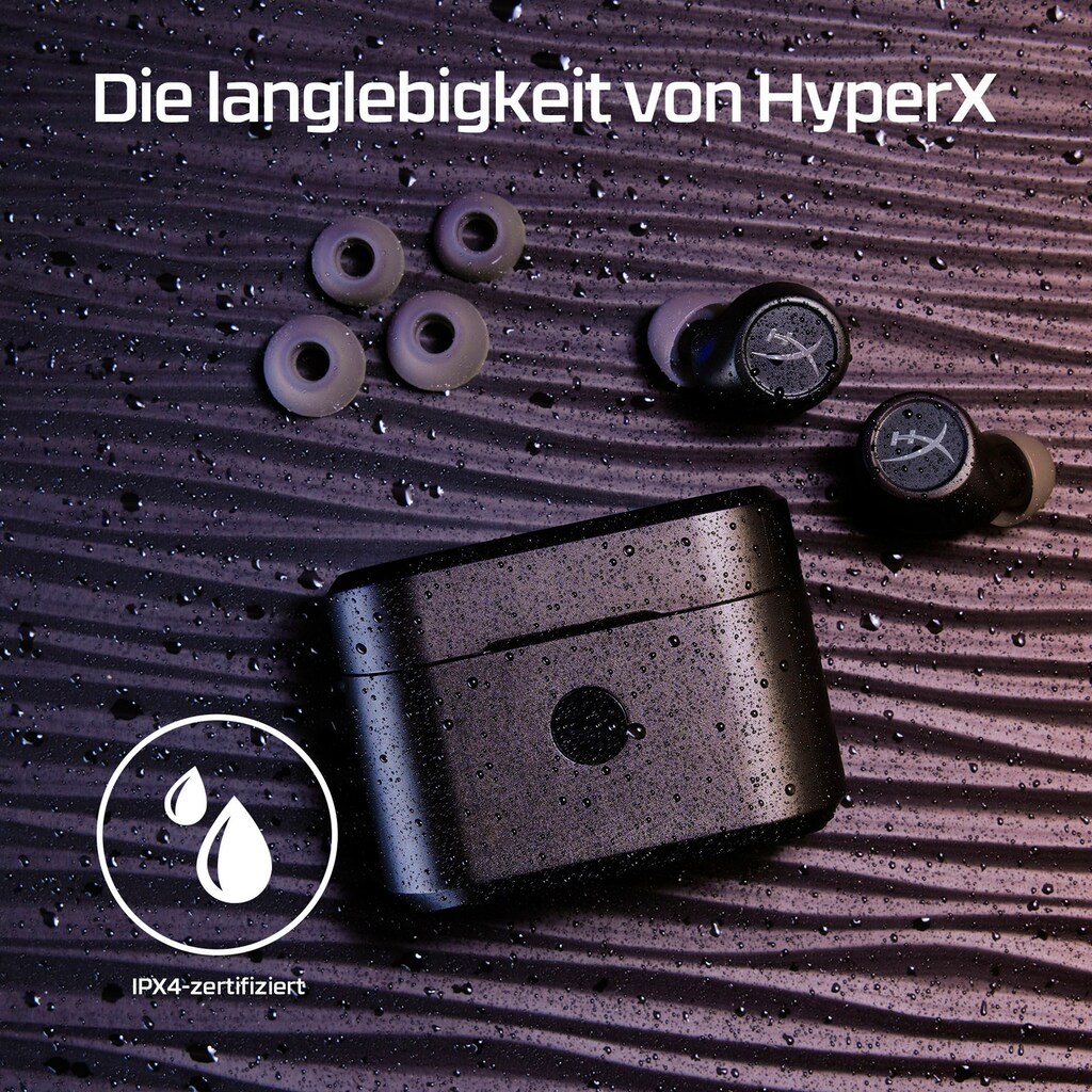 HyperX In-Ear-Kopfhörer »Cirro Buds Pro«, Bluetooth, Rauschunterdrückung-True Wireless