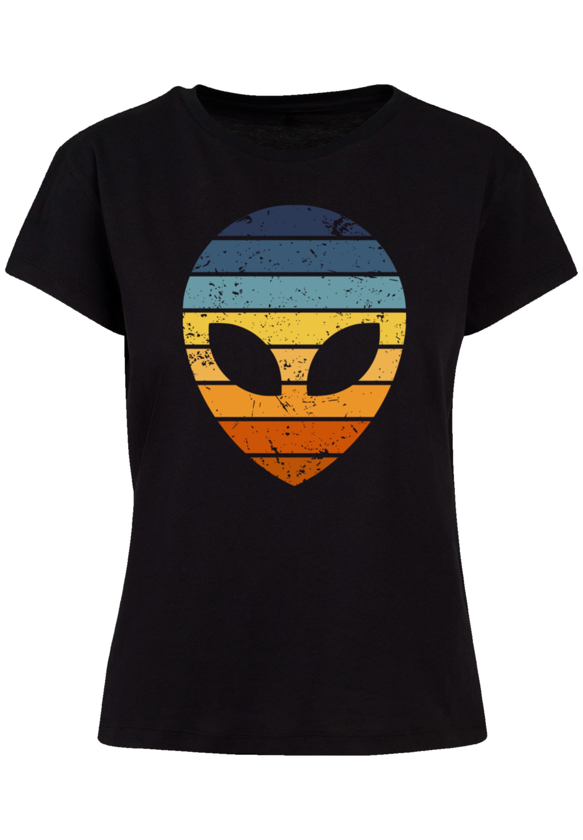 F4NT4STIC T-Shirt »Alien Sonnenuntergang Retro«, Premium Qualität