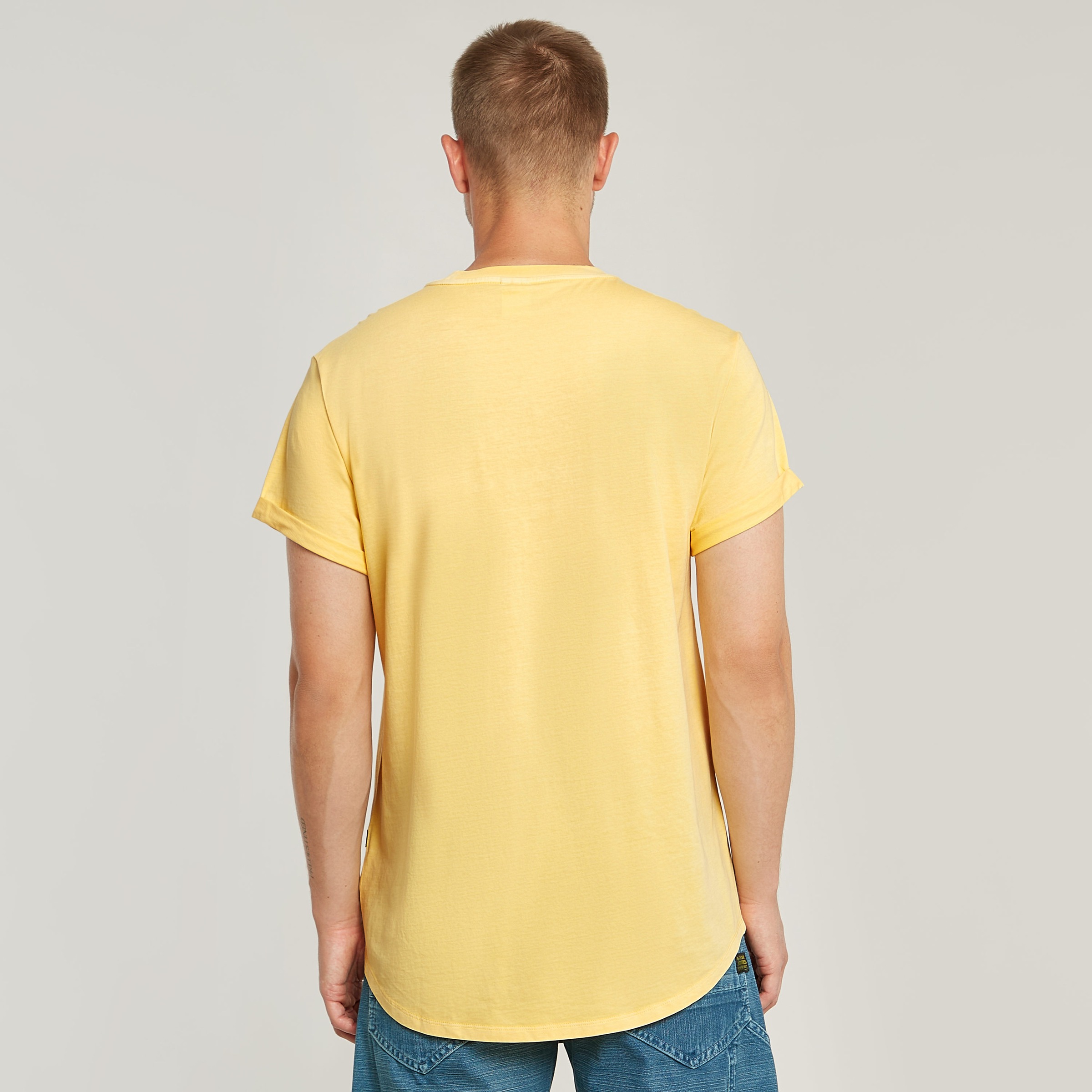 G-STAR Kurzarmshirt "Lash" Rundhals, Logoapplikation günstig online kaufen