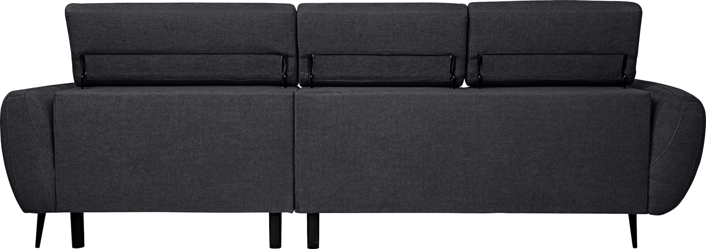WERK2 Ecksofa »Alisson, mit elektrischer Sitztiefenverstellung, L-Form, Breite 277 cm«, Alisson – flexibler Komfort mit modernem Design und smarten Details.