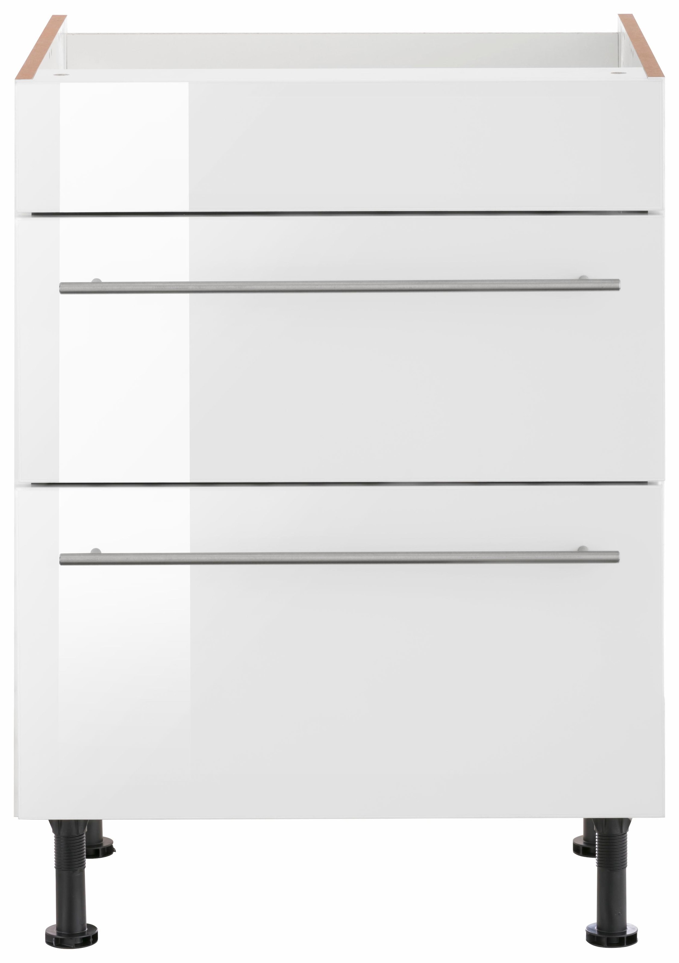OPTIFIT Kochfeldumbauschrank »Bern«, 60 cm breit, mit 2 Auszügen, mit höhenverstellbare  Füße kaufen | BAUR