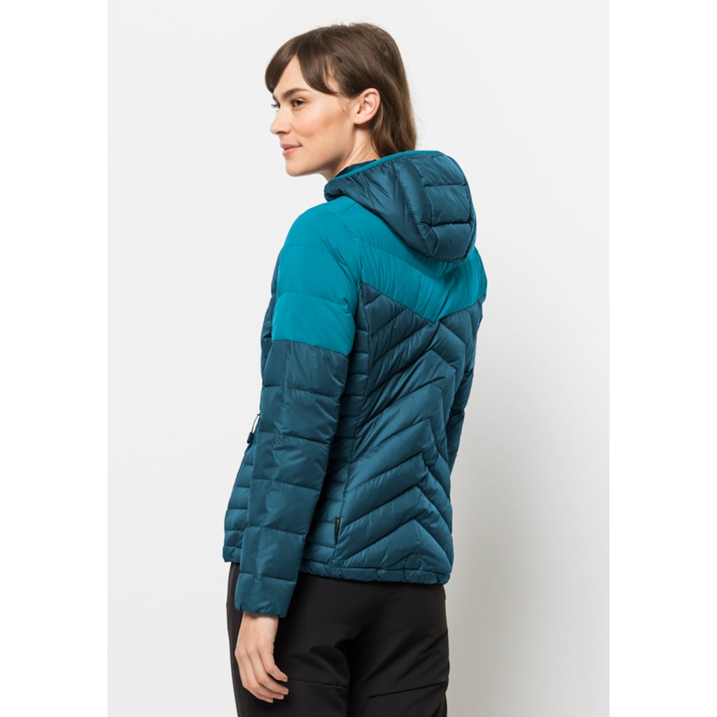 Jack Wolfskin Daunenjacke »TUNDRA DOWN HOODY W«, mit Kapuze