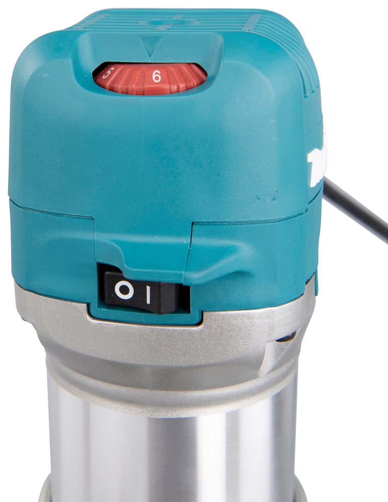 Makita Fräse »Multifunktionsfräse »RT0702CX2J« im Makita Makpac Koffer Gr.4«, (vielseitig einsetzbare Multifunktionsfräse), 710 W, 6/8 mm, Leerlaufdrehzahl; 10000 - 34000 min⁻¹