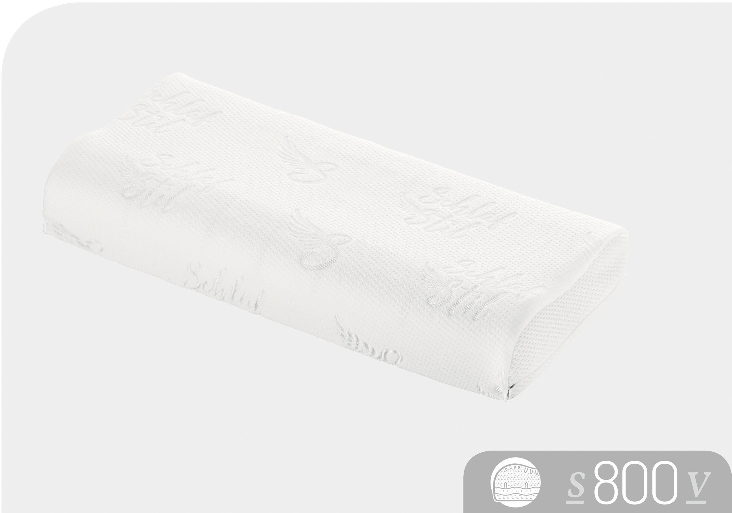 Schlafstil Nackenstützkissen "S800 V" Füllung: Visco Premium Schaum RG 65 1 günstig online kaufen