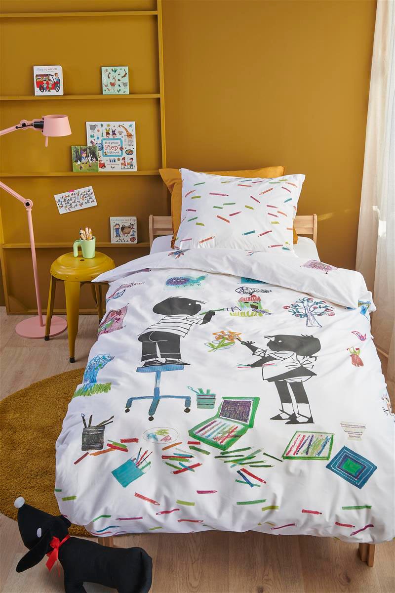 Beddinghouse x Fiep Amsterdam Kinderbettwäsche »Tekenen« kaufen