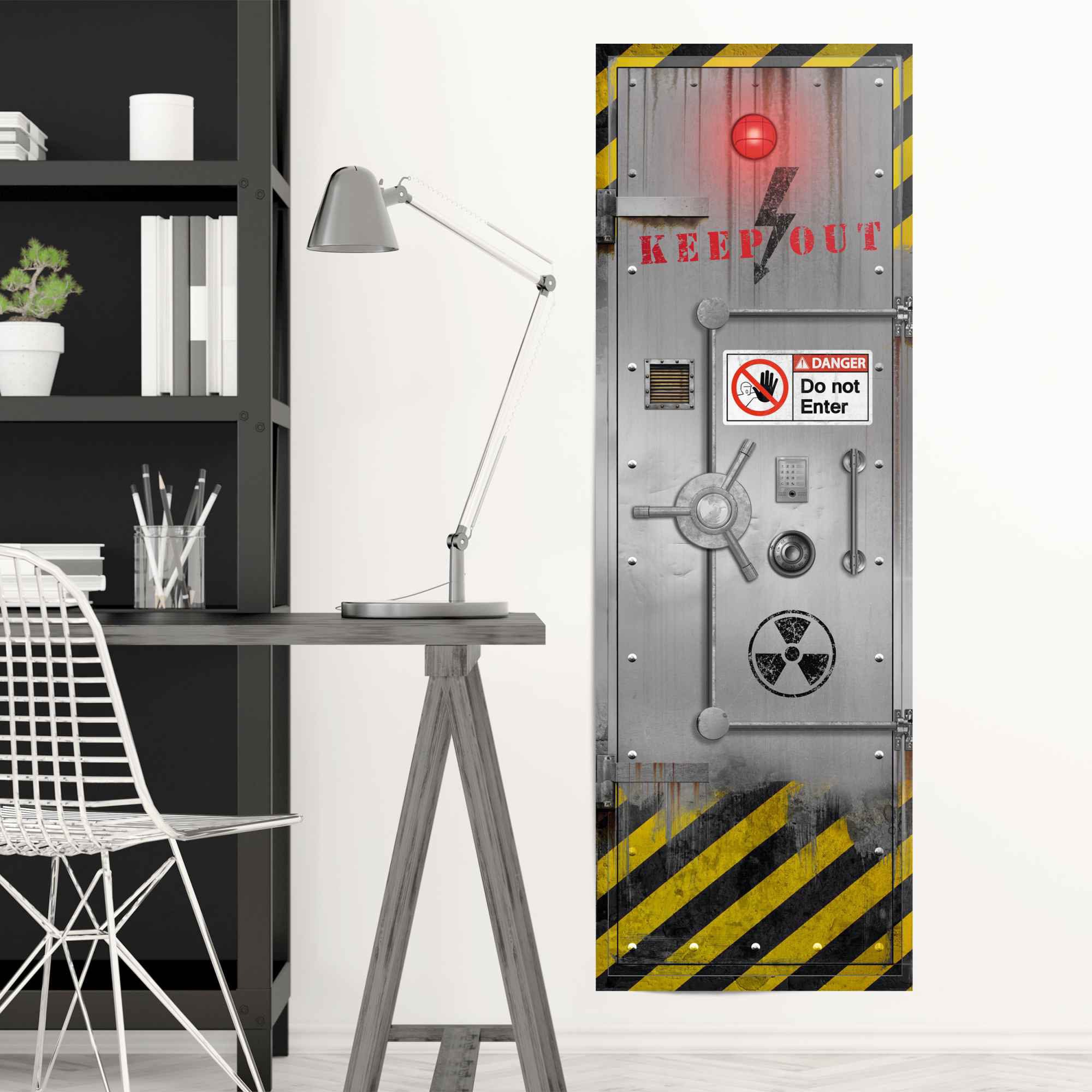 Reinders Poster "Tresortür Auf eigenes Risiko" 1 Stk. tlg. günstig online kaufen