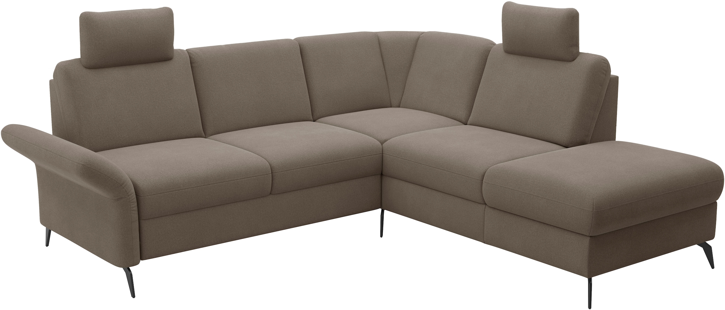 Home affaire Ecksofa »Rochelle«, wahlweise mit Bettfunktion, Bettkasten und Armteilverstellung