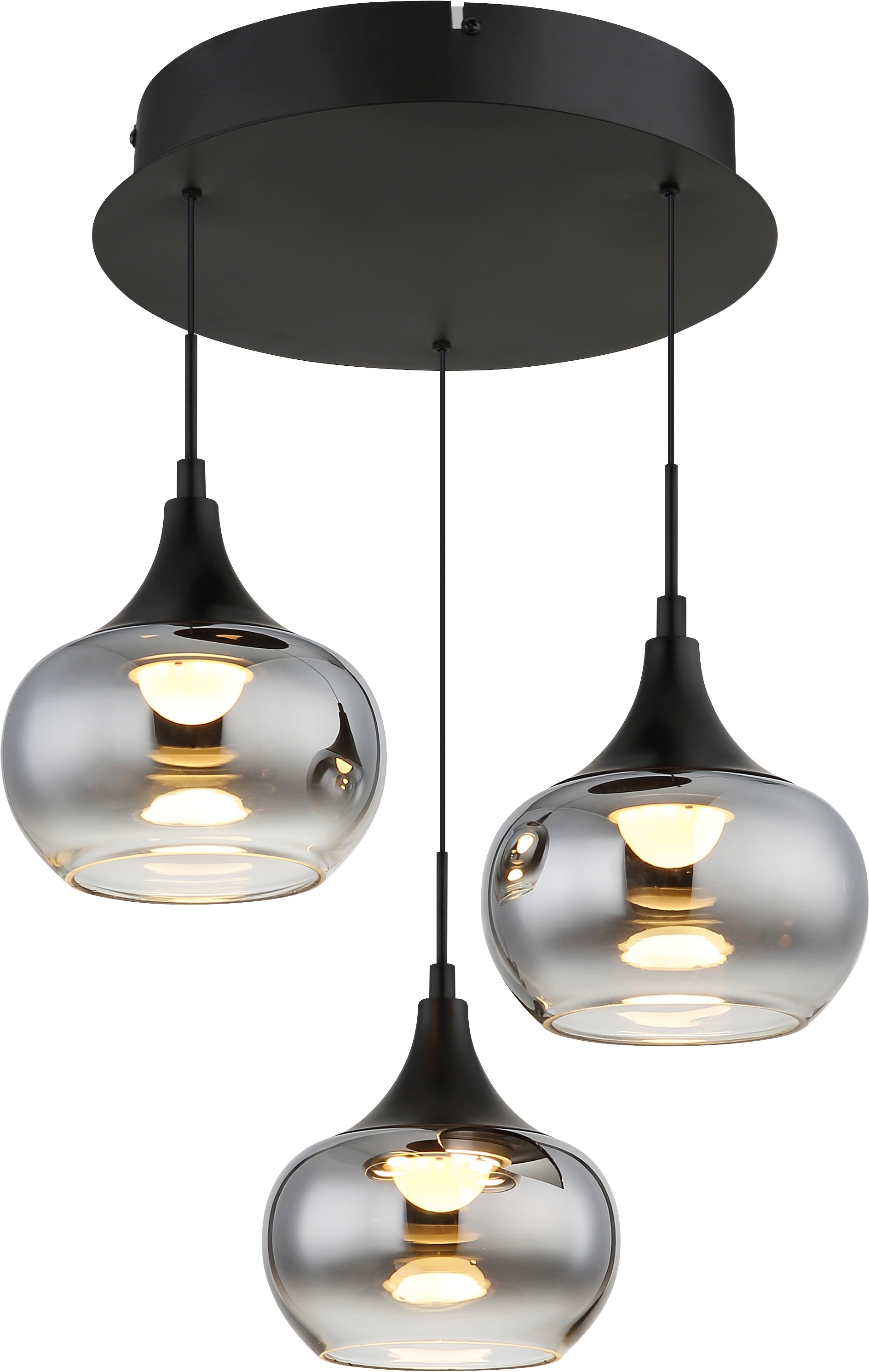 NOWA Hängeleuchte »LUI« LED-Modul 1 Stk. Warmweiß LED-Hängeleuchte, dimmbar, Soft-Lift, elegant & funktional