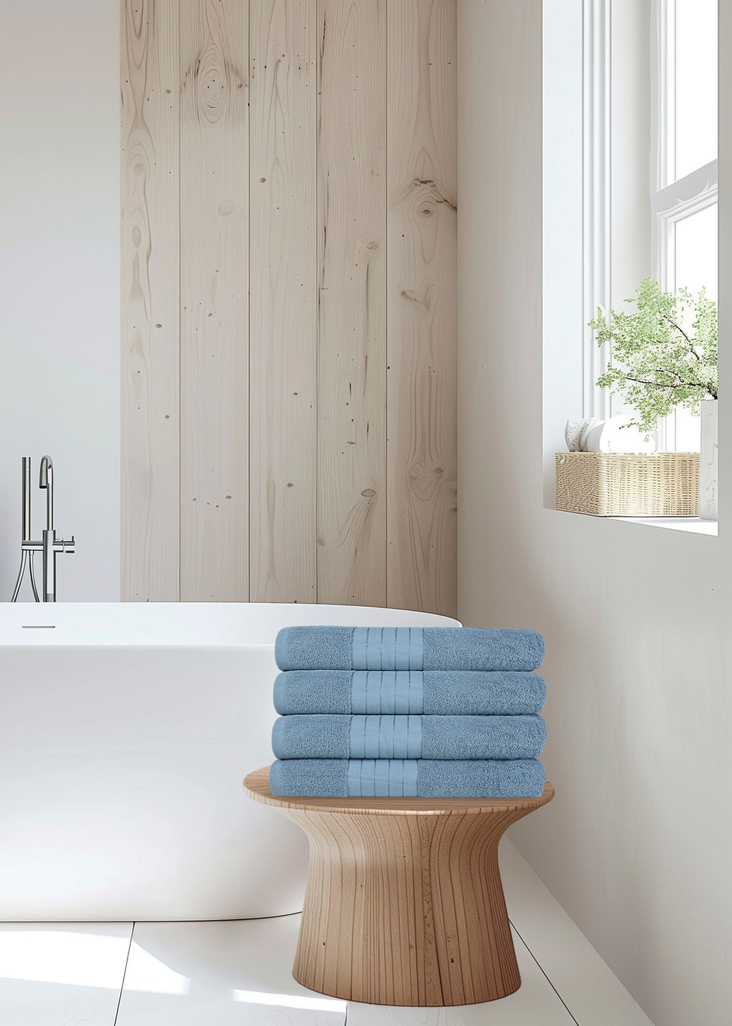 good morning Handtücher "Uni Good Morning" Baumwolle, Walkfrottee, Bordüre, günstig online kaufen