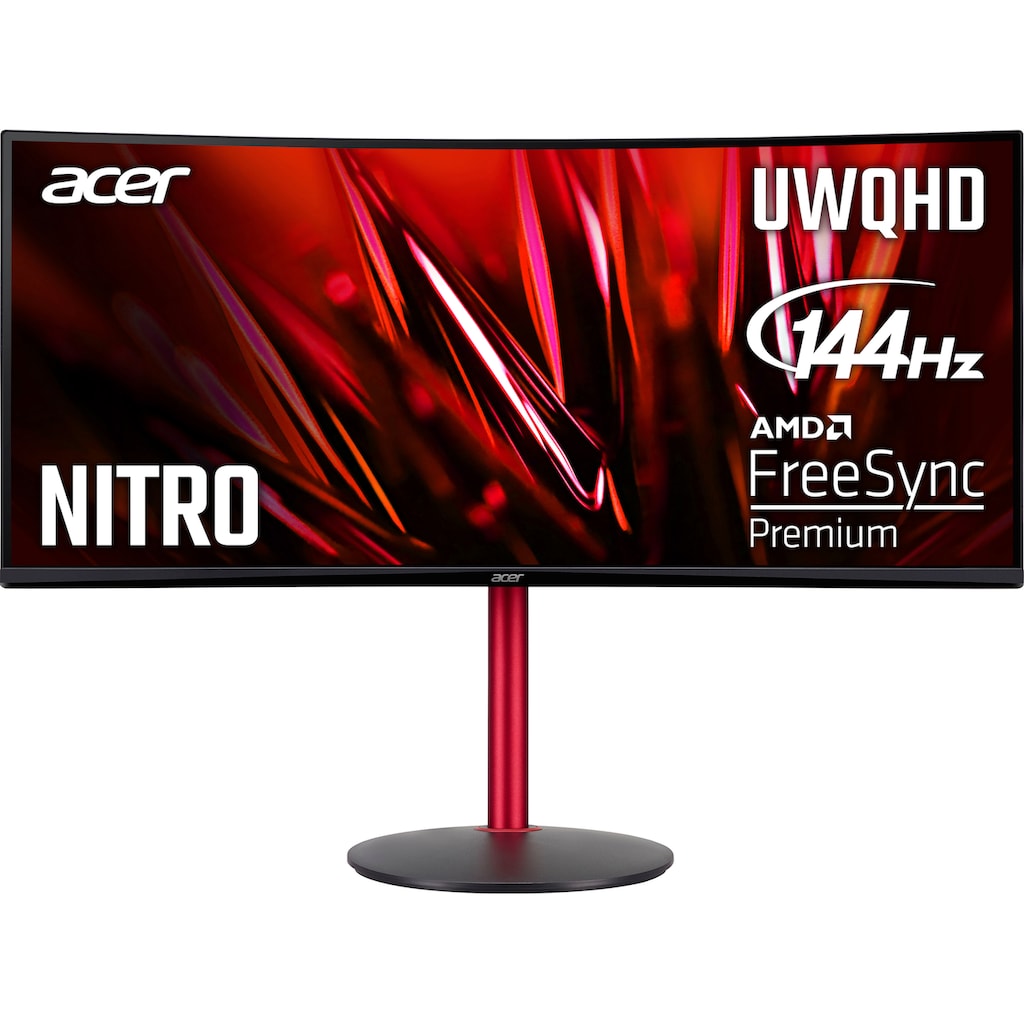 Acer Curved-Gaming-LED-Monitor »Nitro XZ342CUP«, 86,4 cm/34 Zoll, 3440 x 1440 px, UWQHD, 1 ms Reaktionszeit, 144 Hz