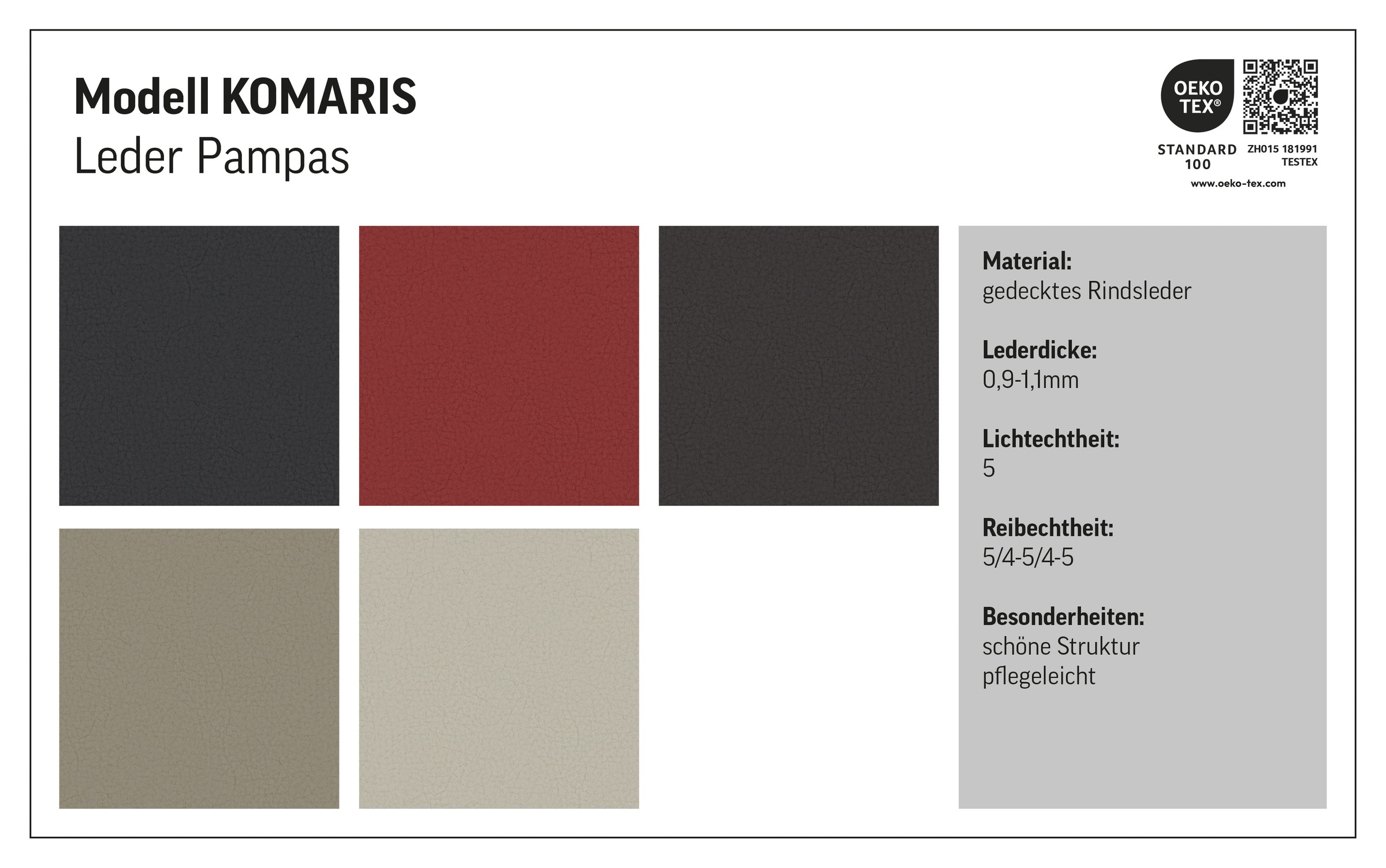 Thumbnail - COTTA Hocker "Komaris, B: 100 cm" individuell zu kombinieren