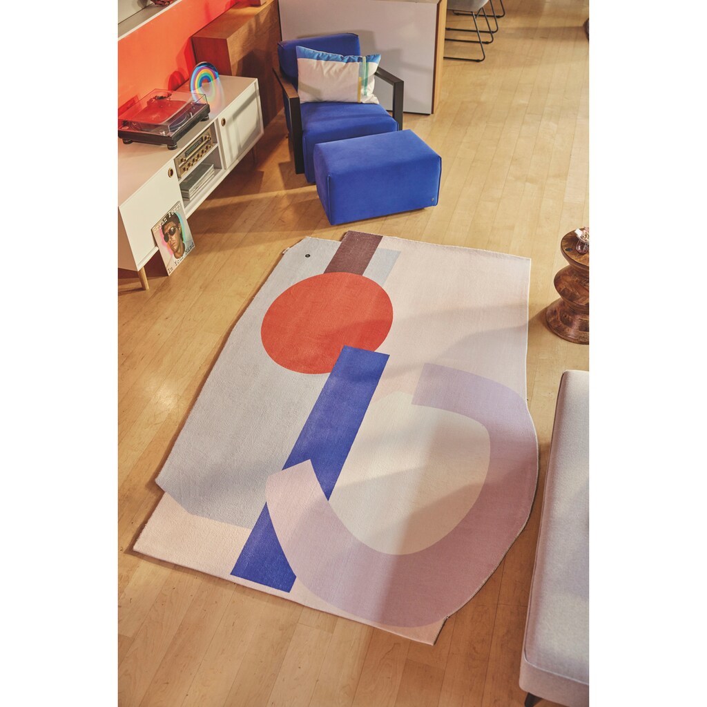 TOM TAILOR HOME Teppich »Shapes - NINE«, Motivform