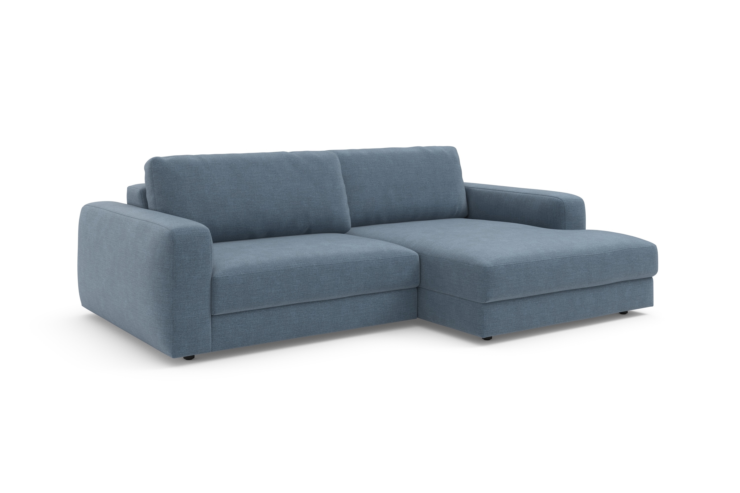 TRENDMANUFAKTUR Ecksofa »Bourbon, Designsofa mit tollem Sitzkomfort, L-Form,«, extra tiefe Sitzfläche, wahlweise mit Sitztiefenverstellung