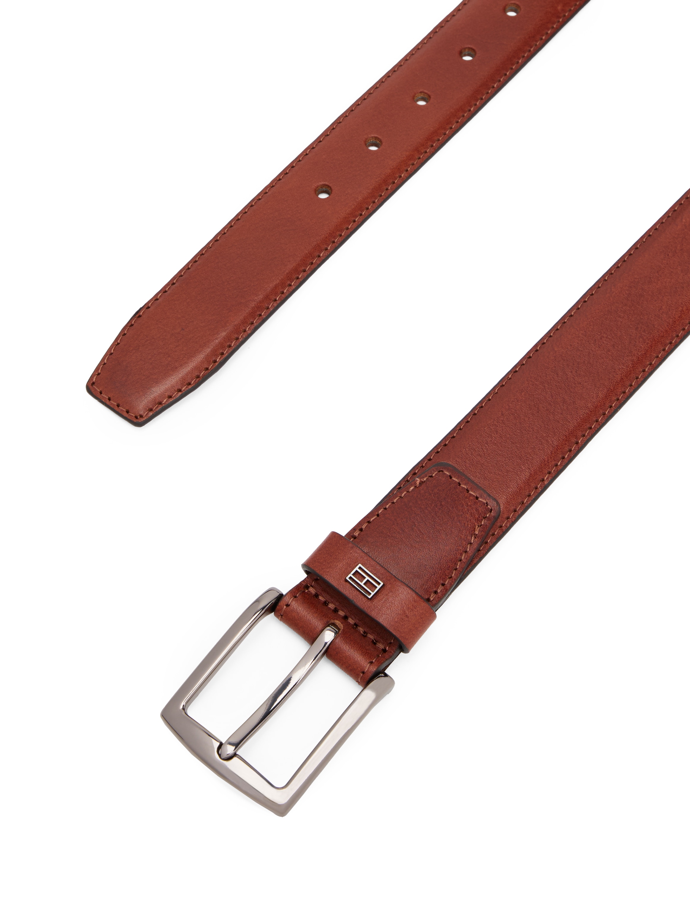 Tommy Hilfiger Ledergürtel »DENTON ELEVATED 3.5«, Größenverstellbar