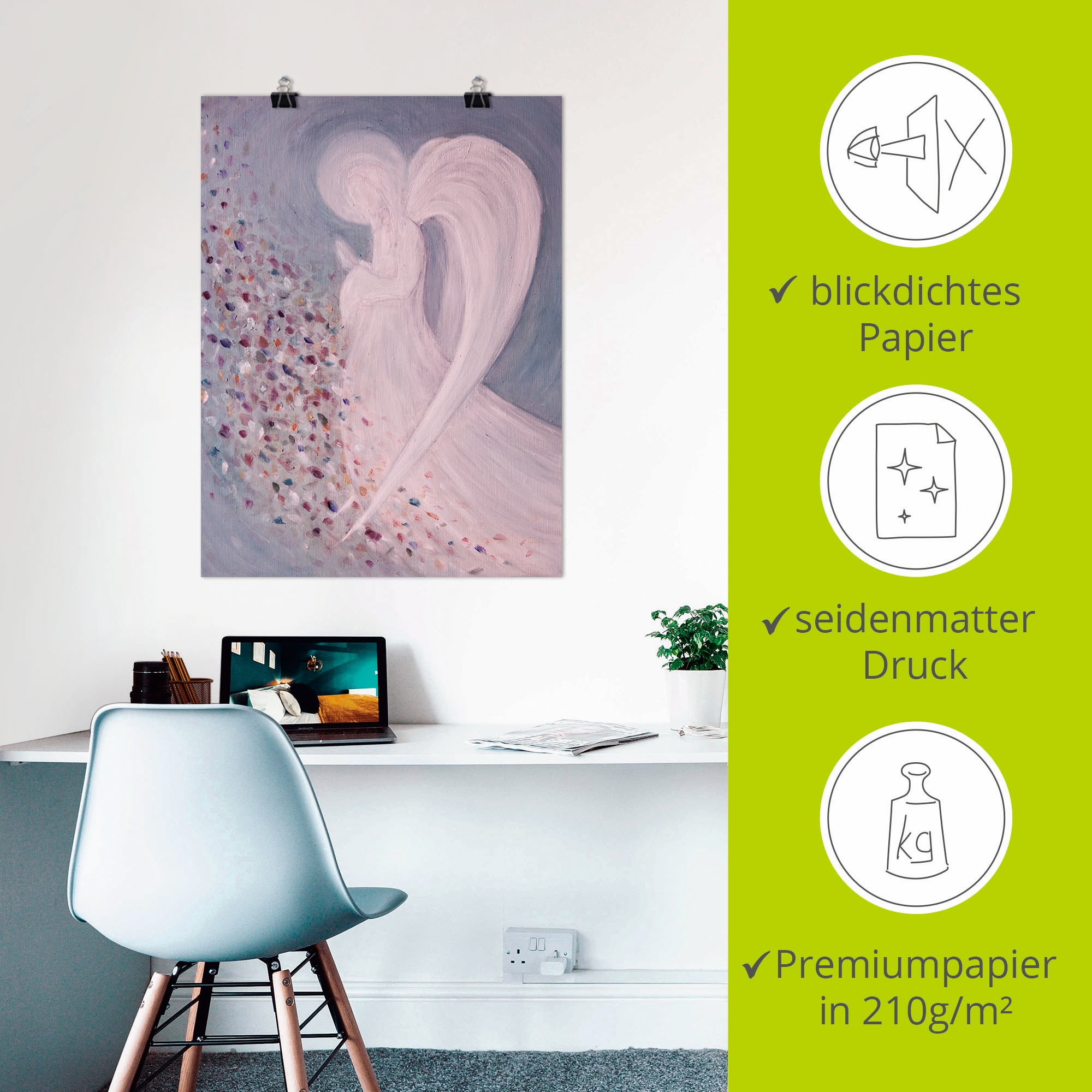 Artland Wandbild »Engelbild III« Religion 1 Stk. tlg. als Leinwandbild, Poster in verschied. Größen