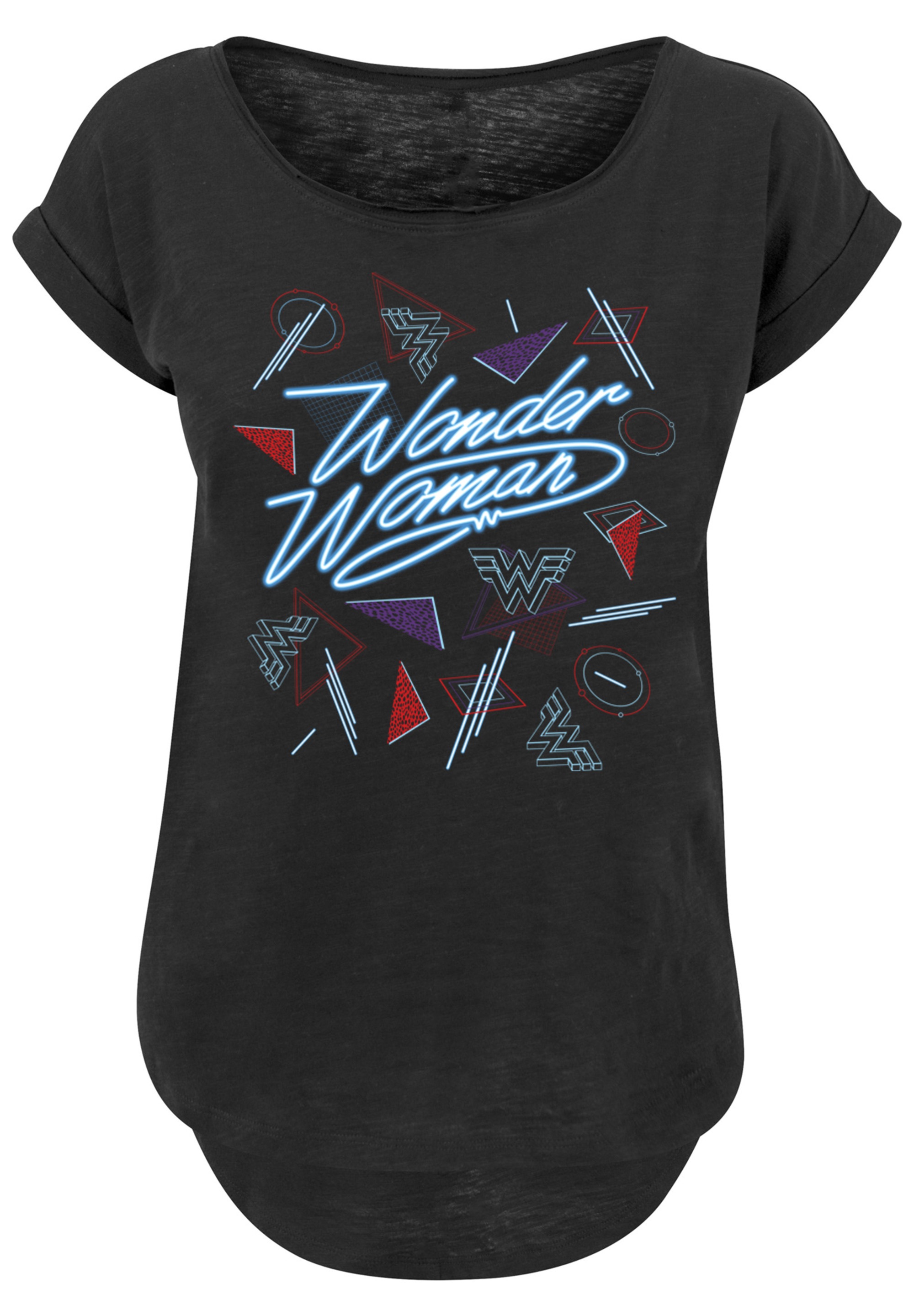 F4NT4STIC T-Shirt »DC Comics Wonder Woman 84 80s Mix« Print