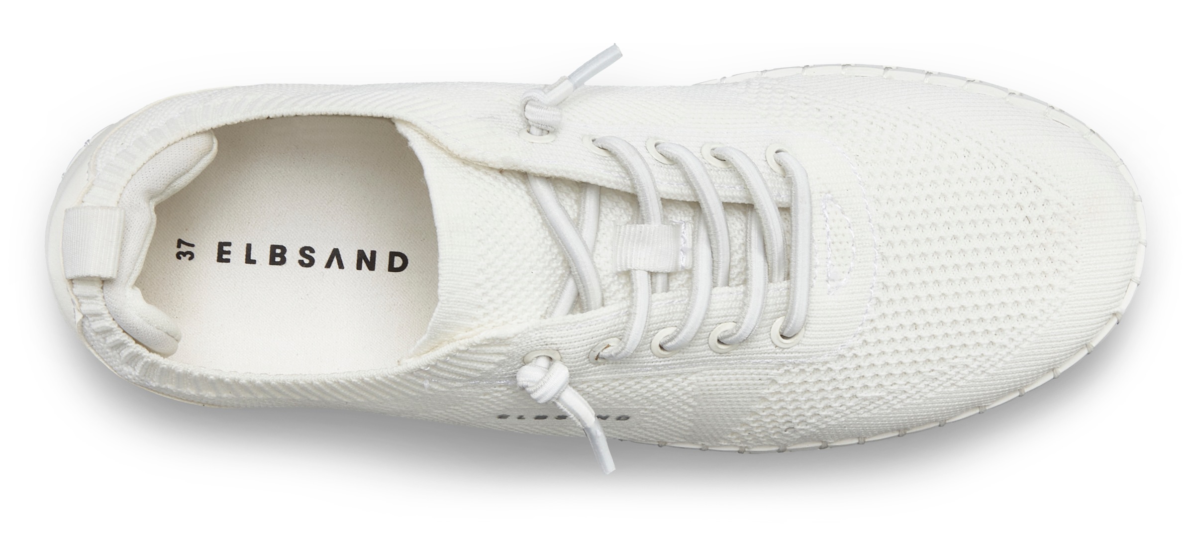Elbsand Sneaker »Freizeitschuh, Slip-On-Sneaker«  zum Reinschlüpfen mit elastischen Schnürbändern VEGAN