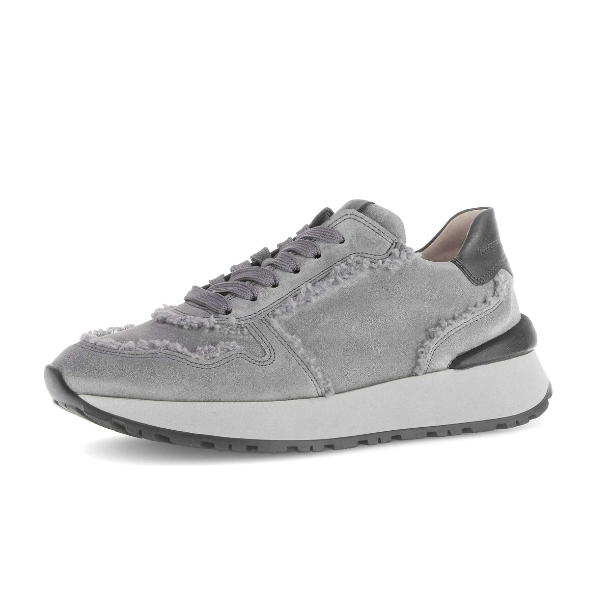 Gabor Sneaker "Sneaker low Materialmix Leder/Lederimitat" günstig online kaufen