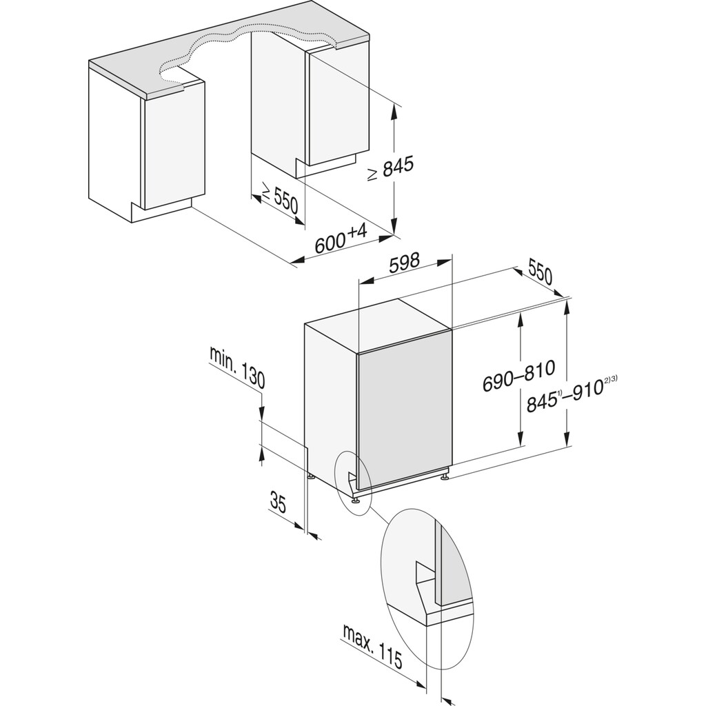 Miele vollintegrierbarer Geschirrspüler »G7197 SCVi XXL AD FF 125 Ed.«, G7197 SCVi XXL AD FF 125 Ed., 14 Maßgedecke