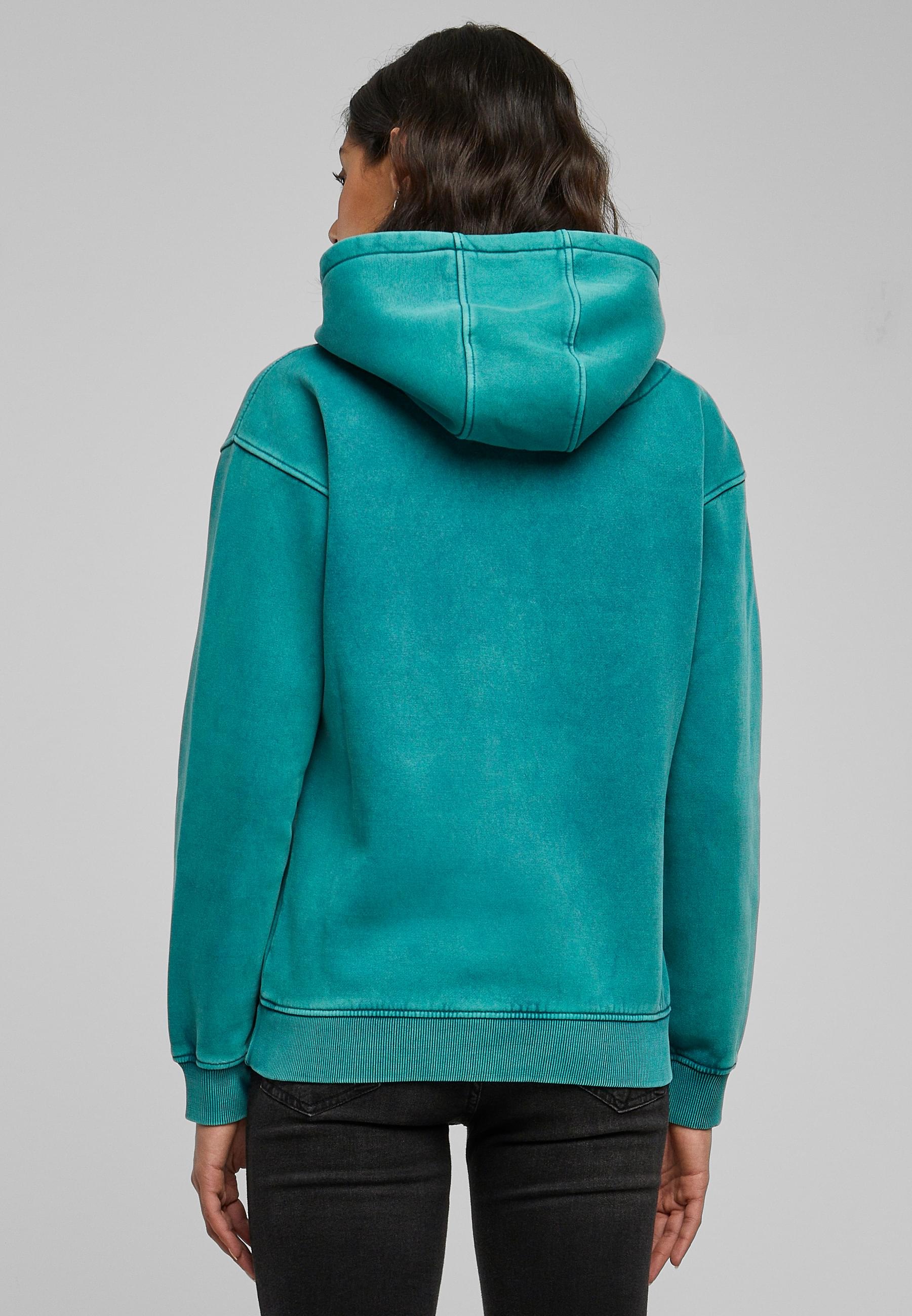 URBAN CLASSICS Kapuzenpullover »Urban Classics Damen Ladies Stone Washed Hoody«, (1 tlg.)