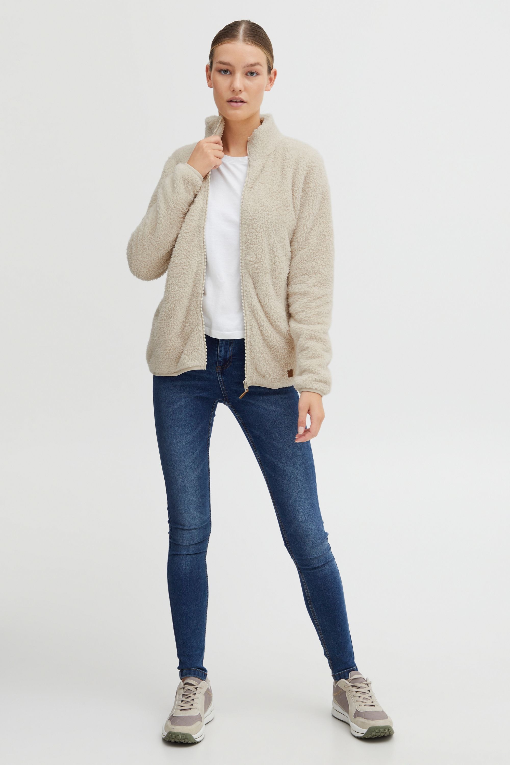OXMO Kapuzenfleecejacke »Sweatjacke OXTelsa«