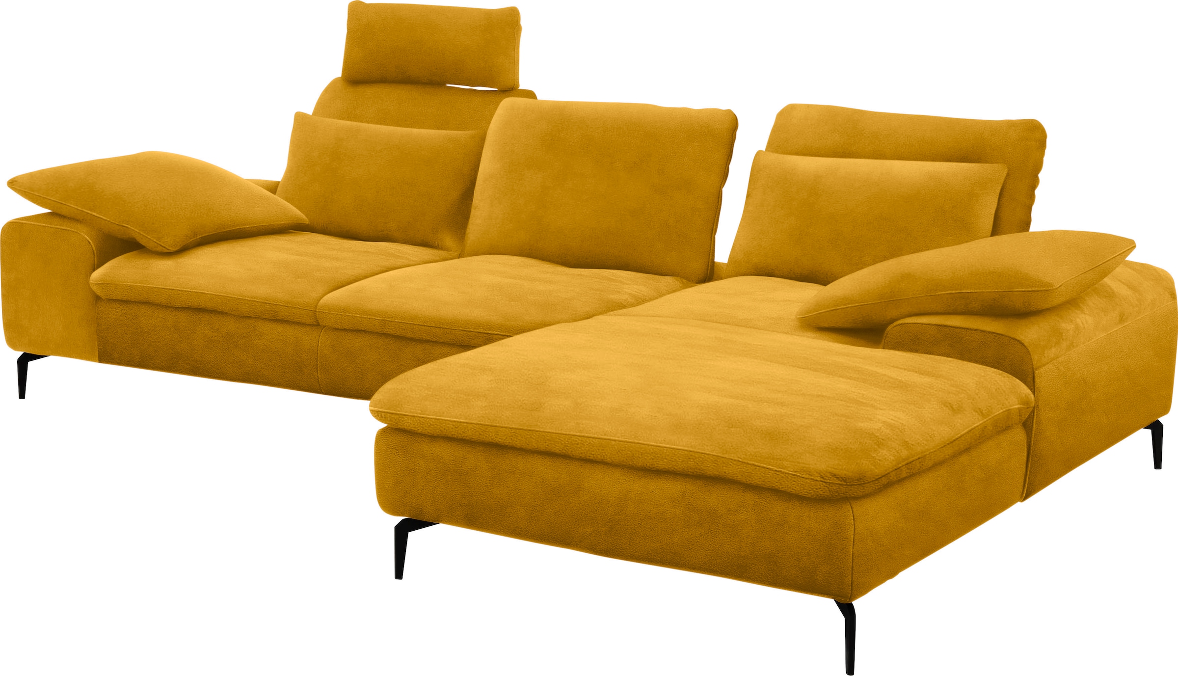 W.SCHILLIG Ecksofa "valentinoo, Designsofa, bequem, elegant und zeitlos, L- günstig online kaufen