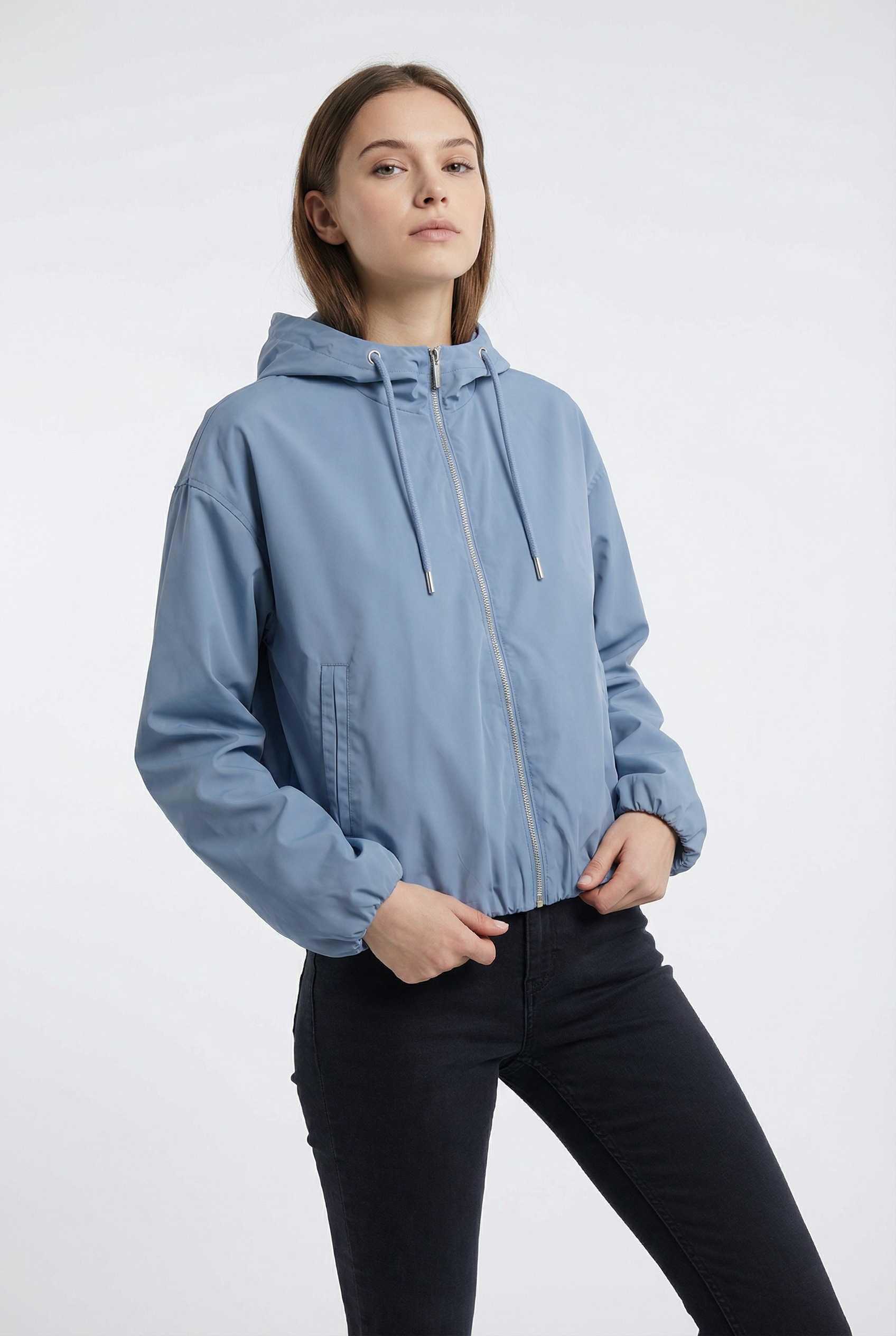 Only Outdoorjacke "Onlcamille Short Jacket Cc Otw" Mit Kapuze Mit Elastischem Bündchen