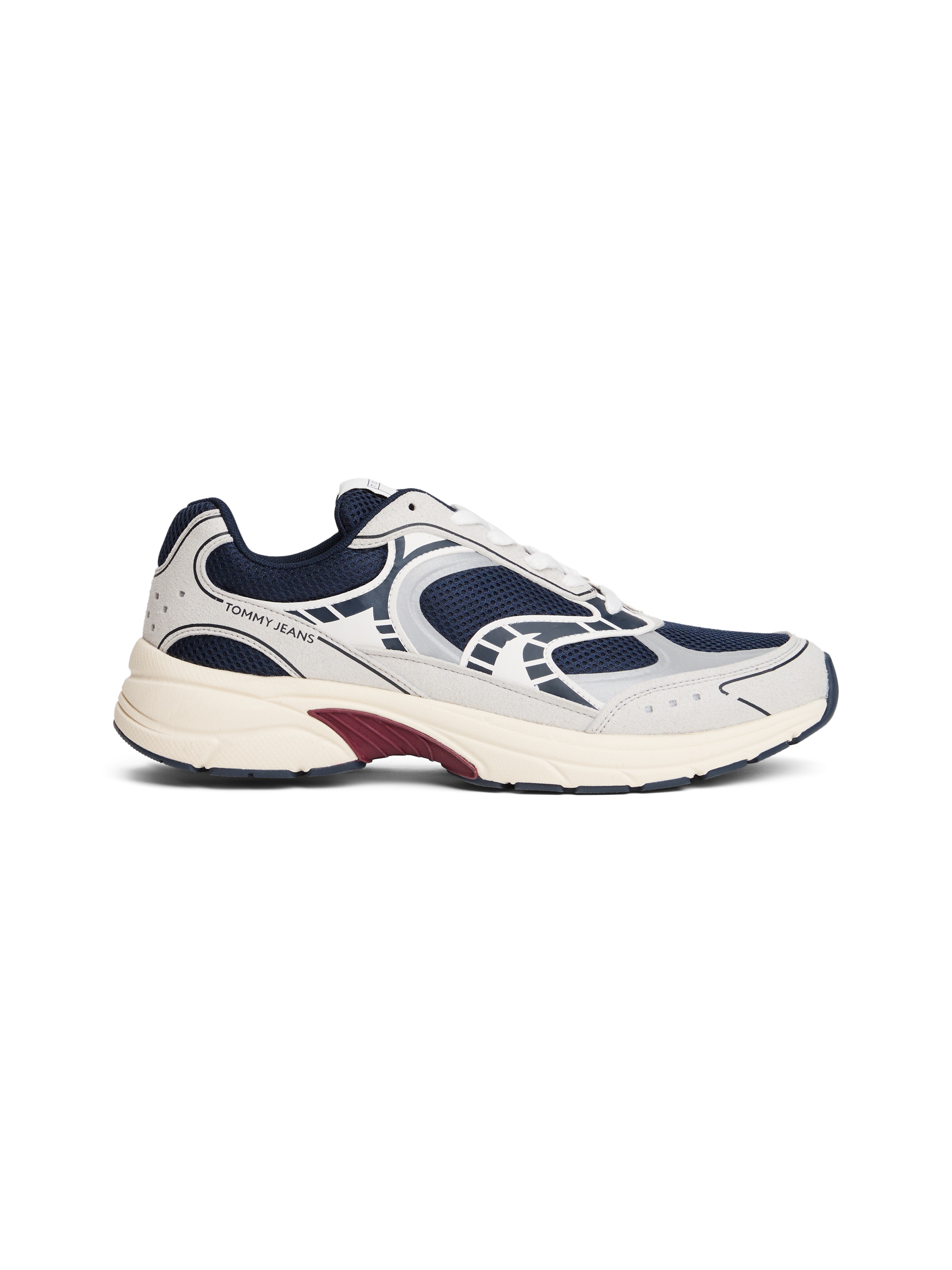 Tommy Jeans Sneaker »ARCHIVE '25«, Freizeitschuh, Halbschuh, Schnürschuh mit reflektierenden Details