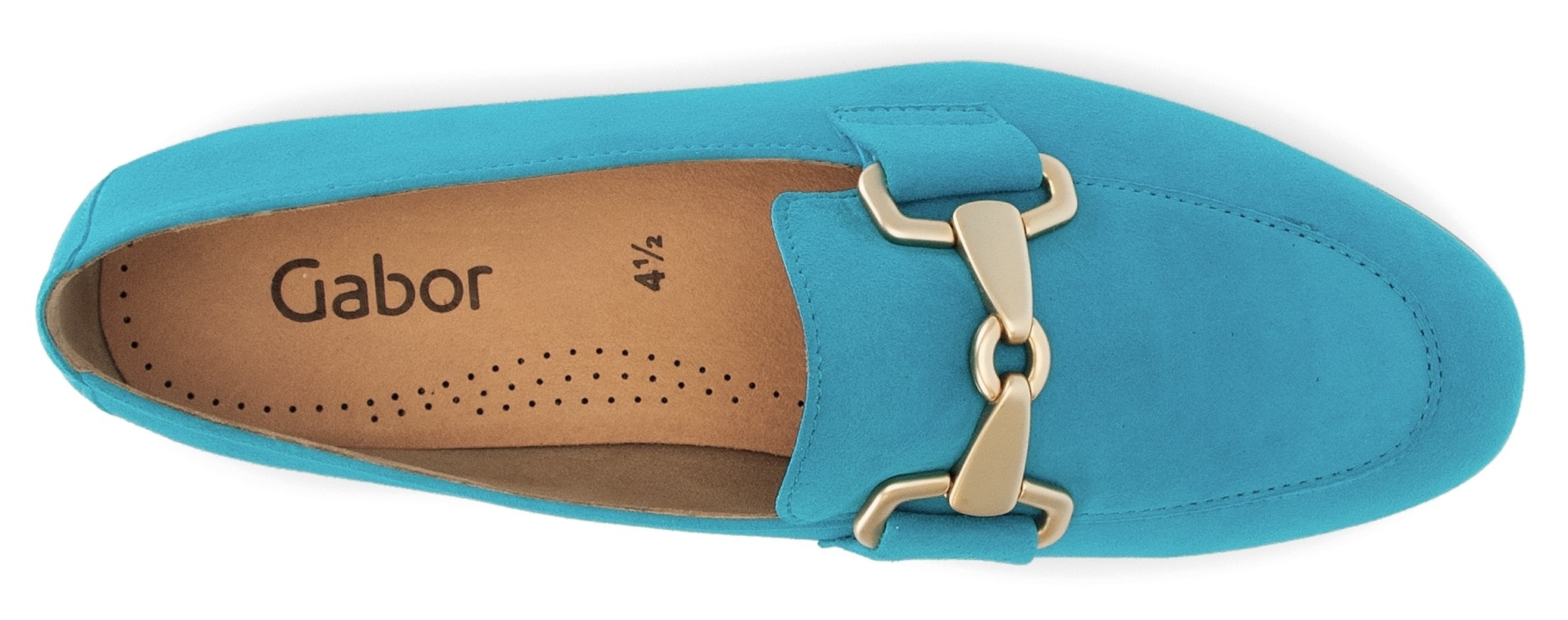 Gabor Slipper, Loafer, Halbschuh, Businessschuh mit edler Zierschnalle