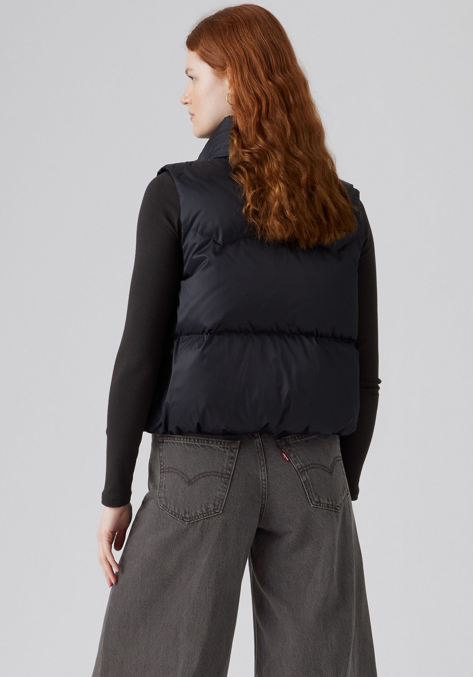 Levi's® Steppweste »WESTERN«, Pflegeleichtes, wärmendes Material