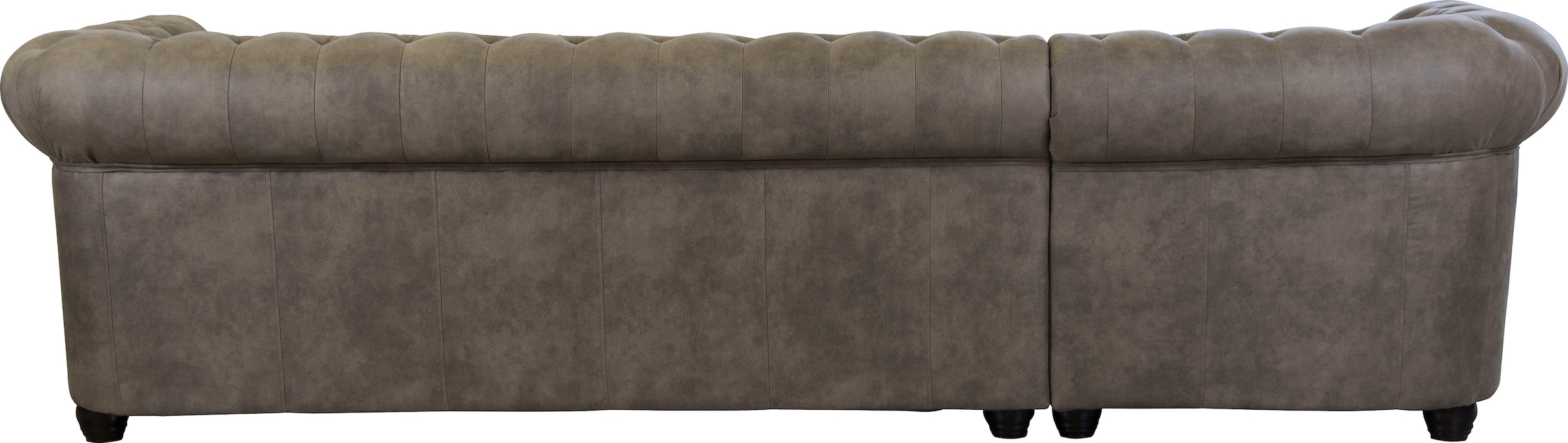 Home affaire Chesterfield-Sofa »Rysum L-Form«, Chesterfield-Optik, langer Schenkel links oder rechts