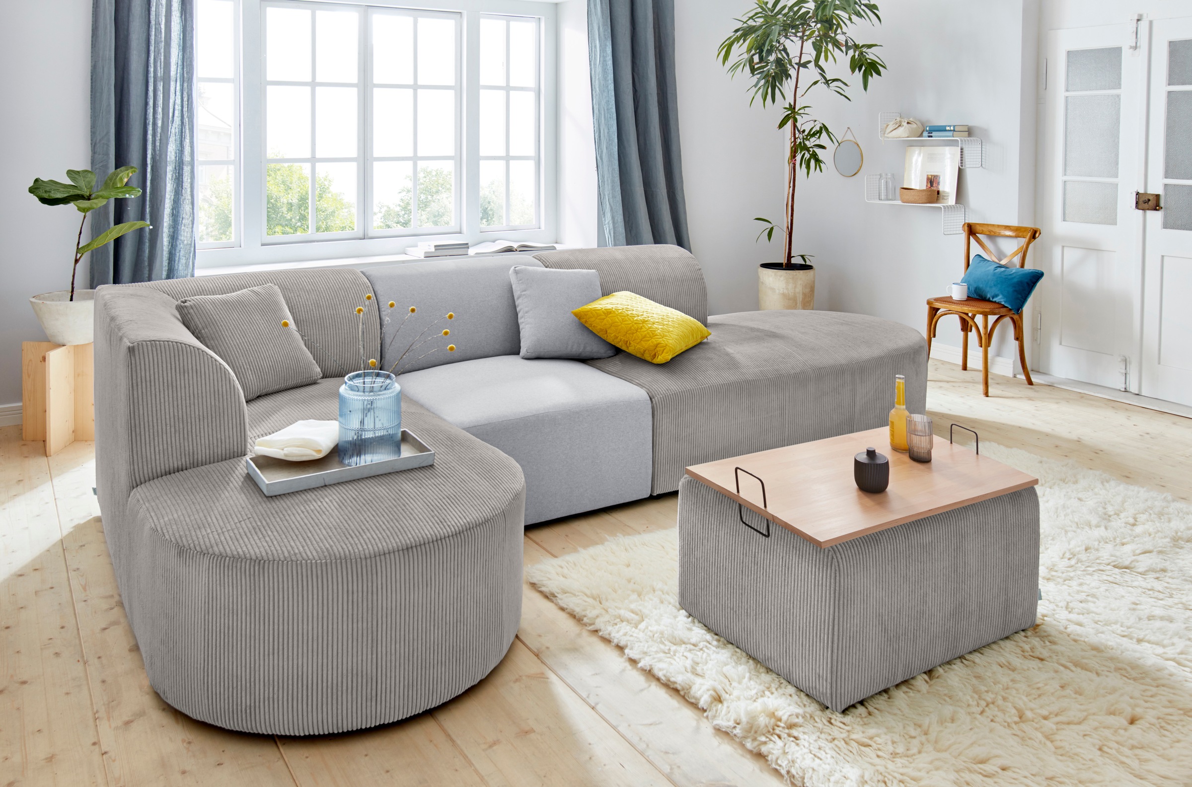 andas Sofa-Eckelement »Alesund«, als Einzelteile oder Modulteil