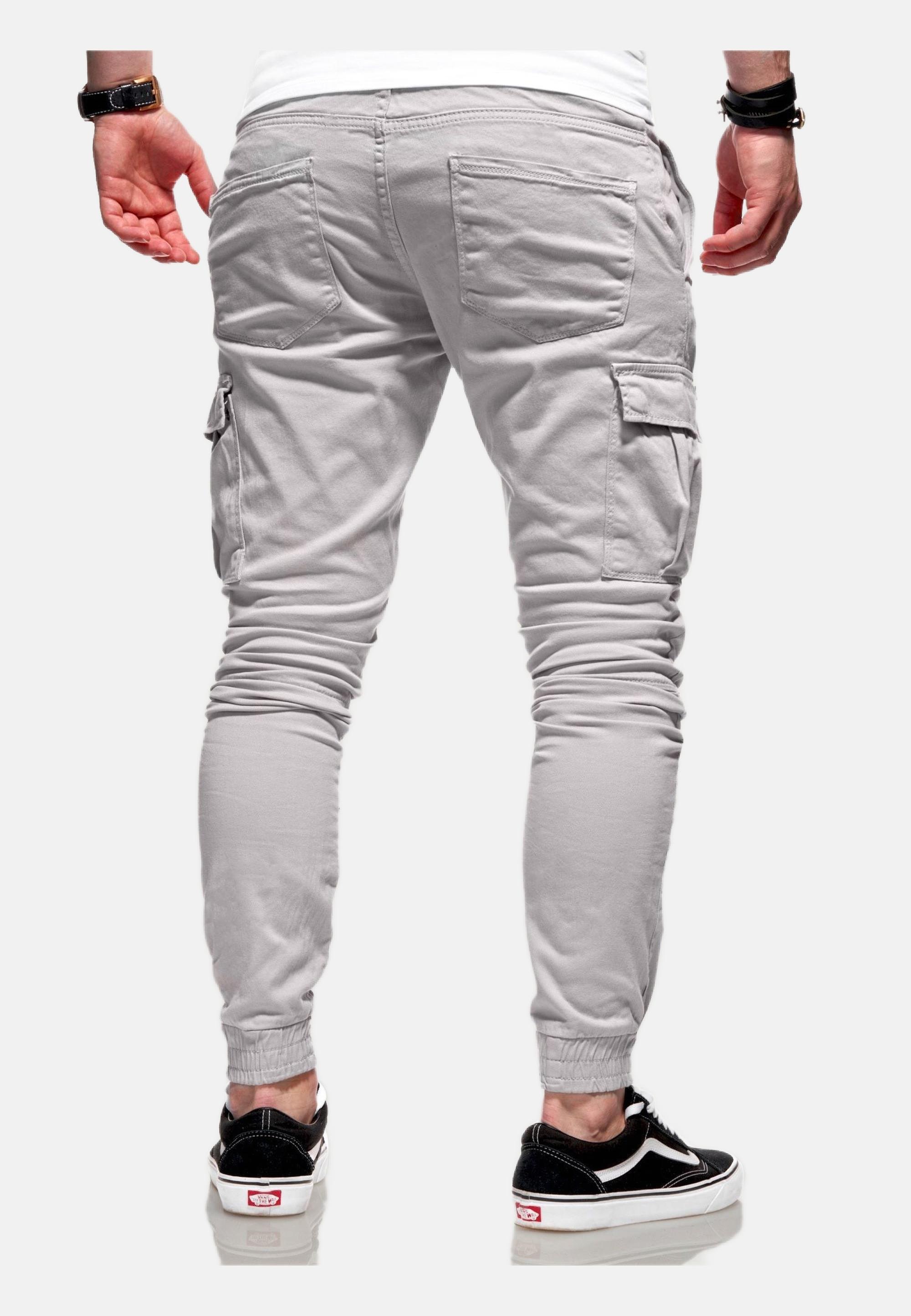 behype Cargohose »LANE«, mit elastischem Bund