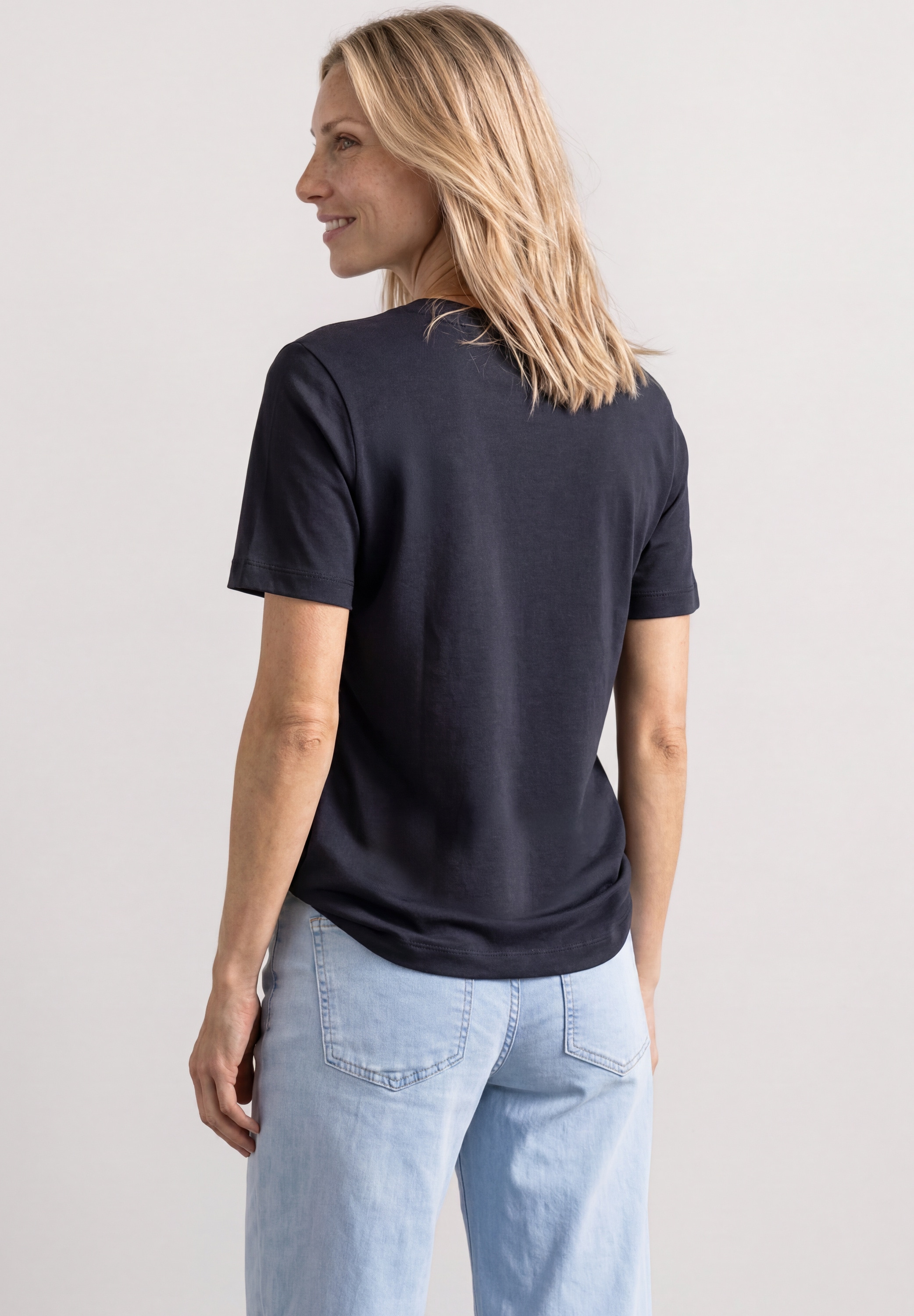 STREET ONE T-Shirt im soften Baumwoll-Mix