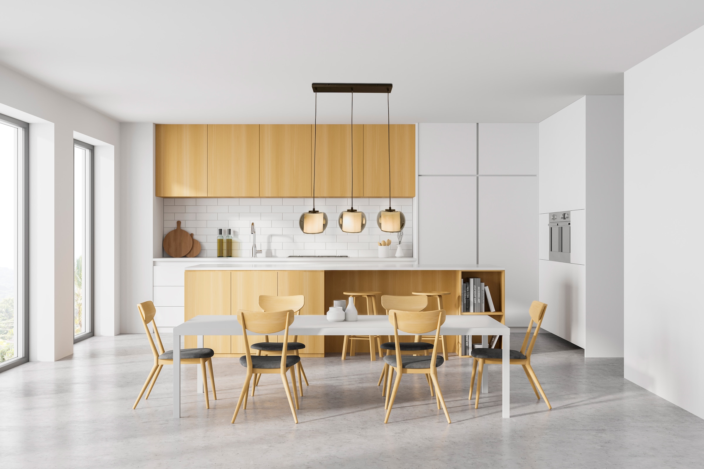 OTTO home Pendelleuchte »Tanissa« E27 1 Stk. 3 gleichlange Pendel mit je 1x Rauchglasschirm und je 1x E27 exkl.