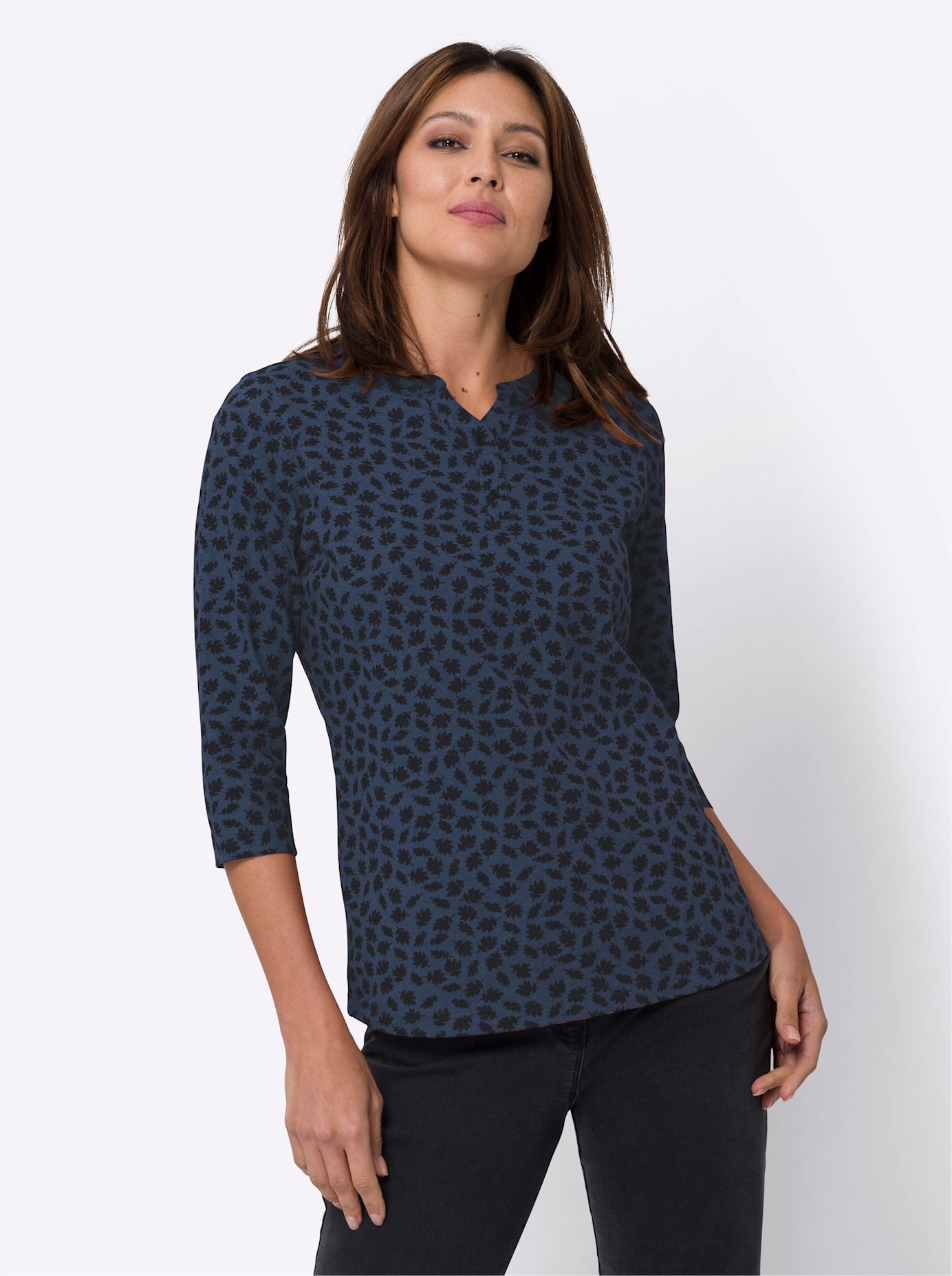 Classic Basics 3/4-Arm-Shirt "3/4-Arm-Shirt" 1 Stk. tlg. günstig online kaufen